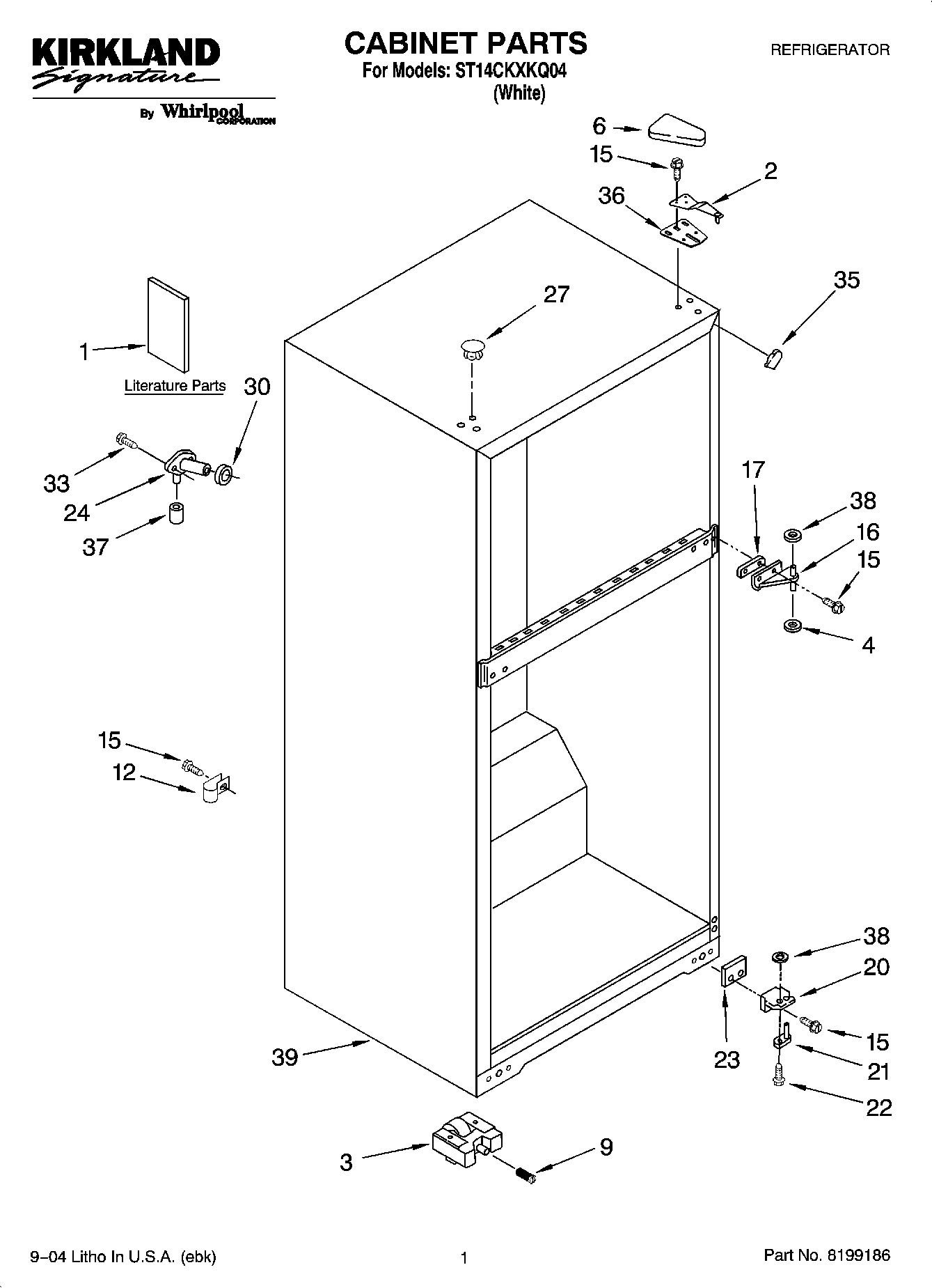 01 - CABINET PARTS