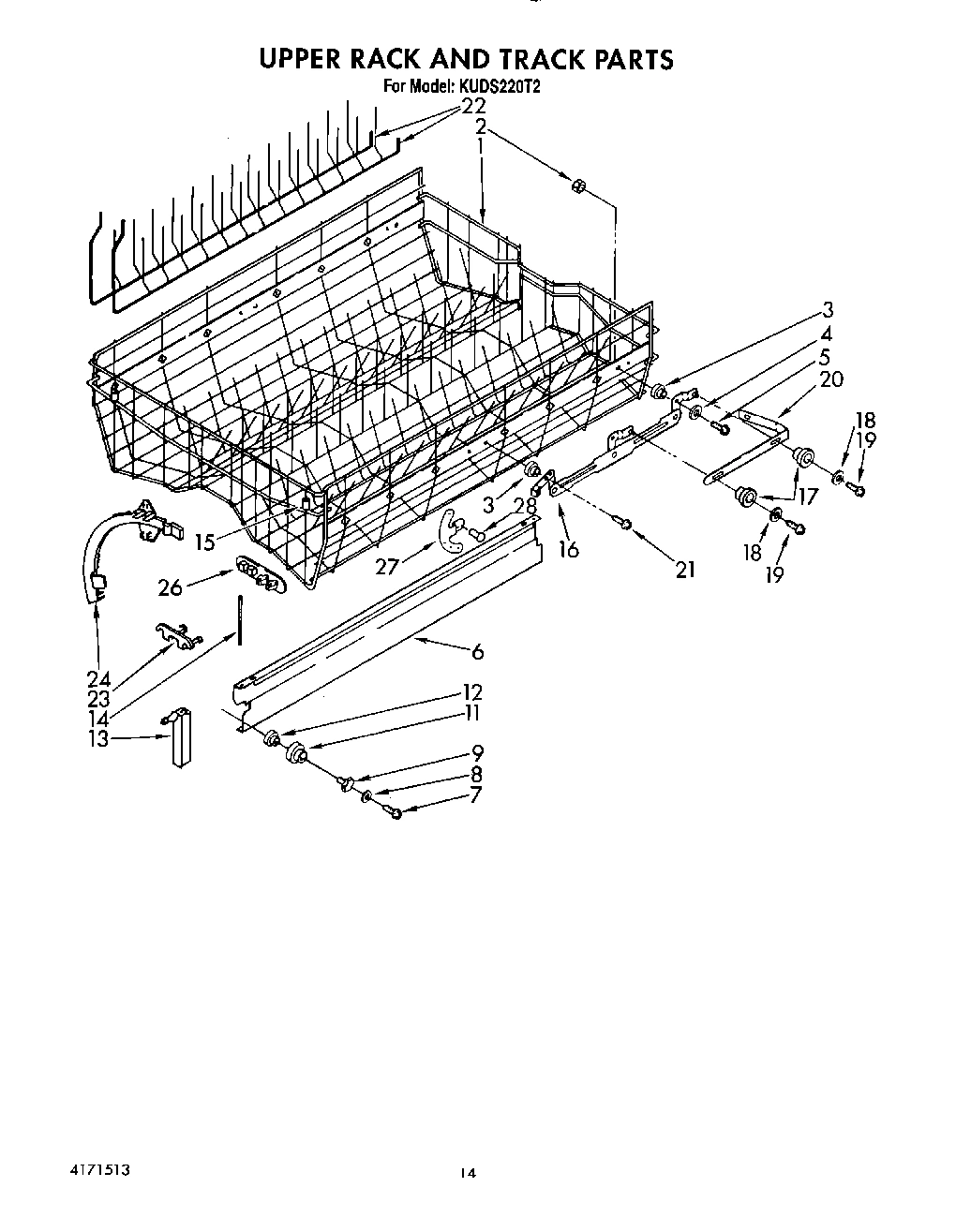 11 - UPPER RACK AND TRACK