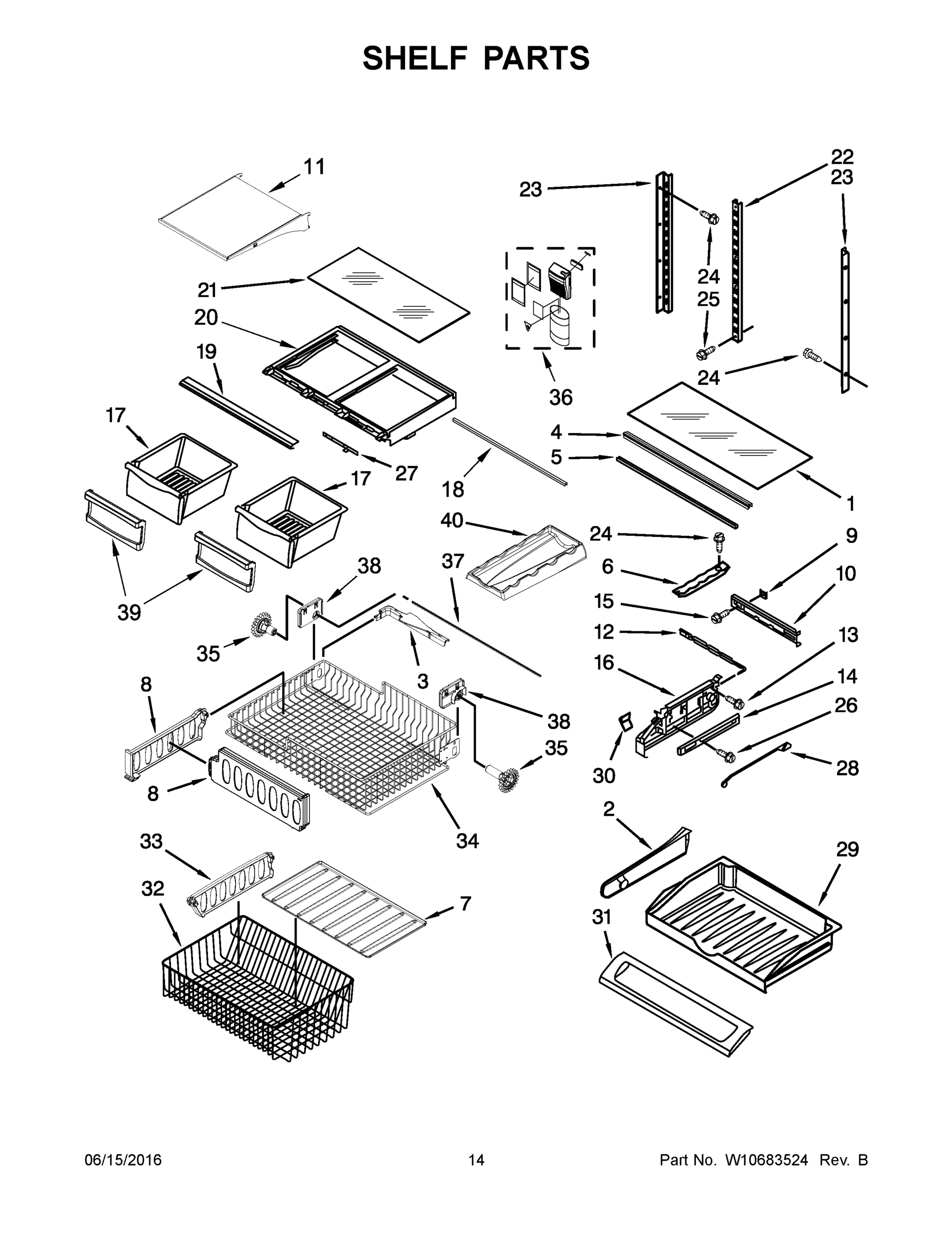 08 - SHELF PARTS