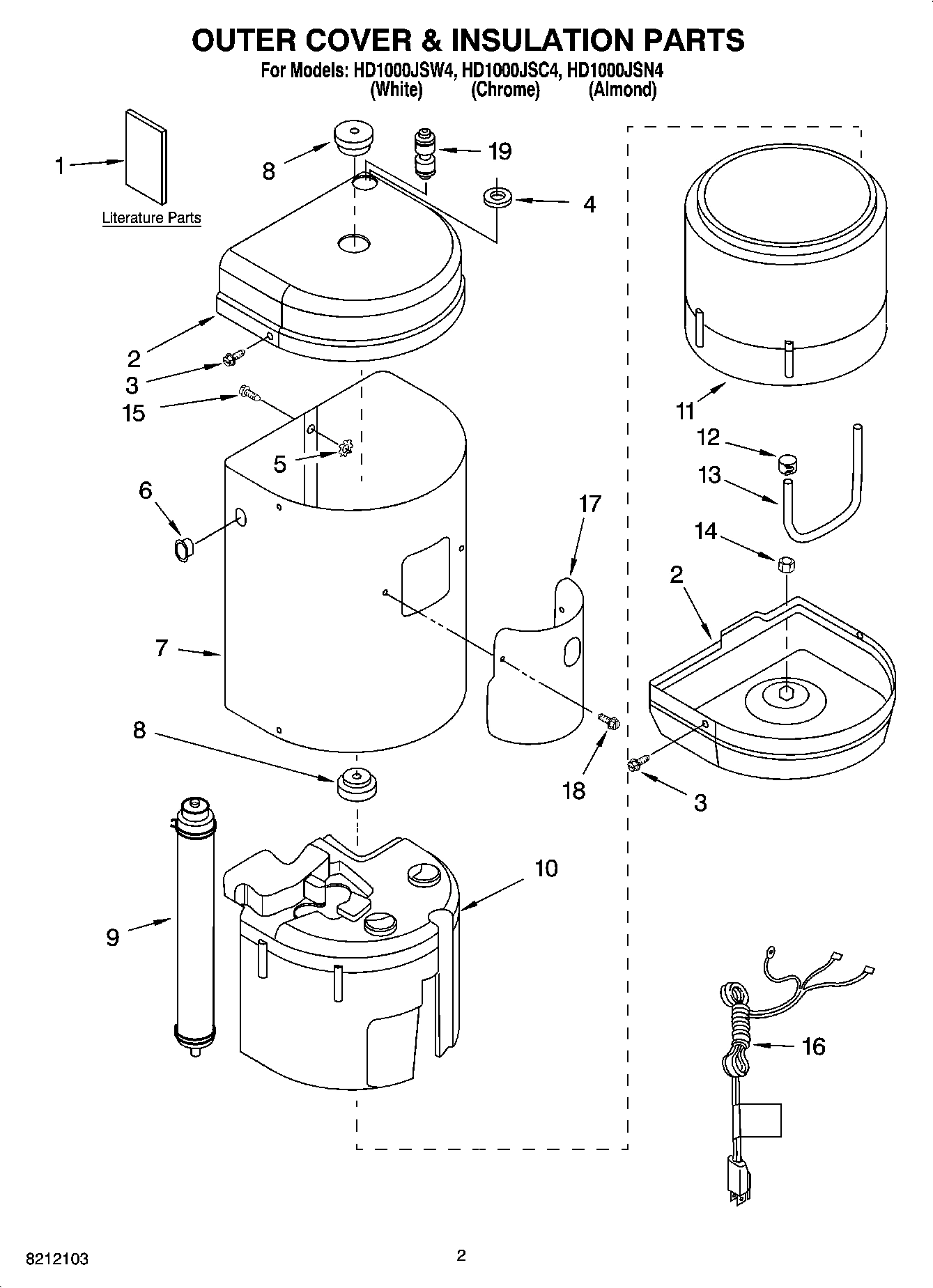 01 - OUTER COVER & INSULATION PARTS