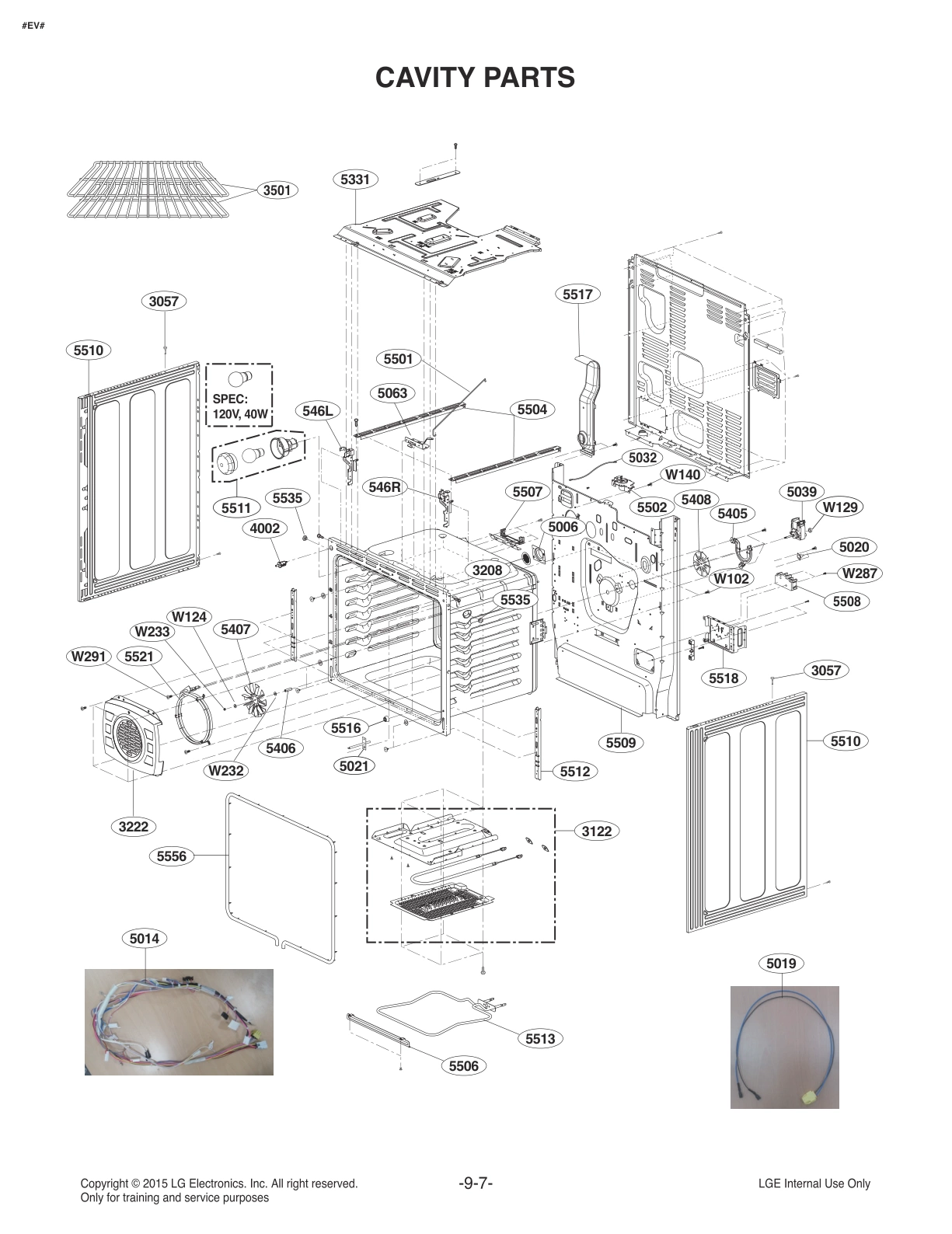 CAVITY PARTS