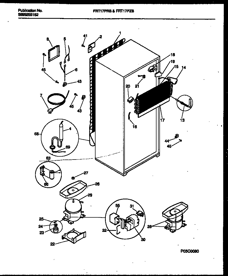 08 - SYSTEM AND AUTOMATIC DEFROST PARTS