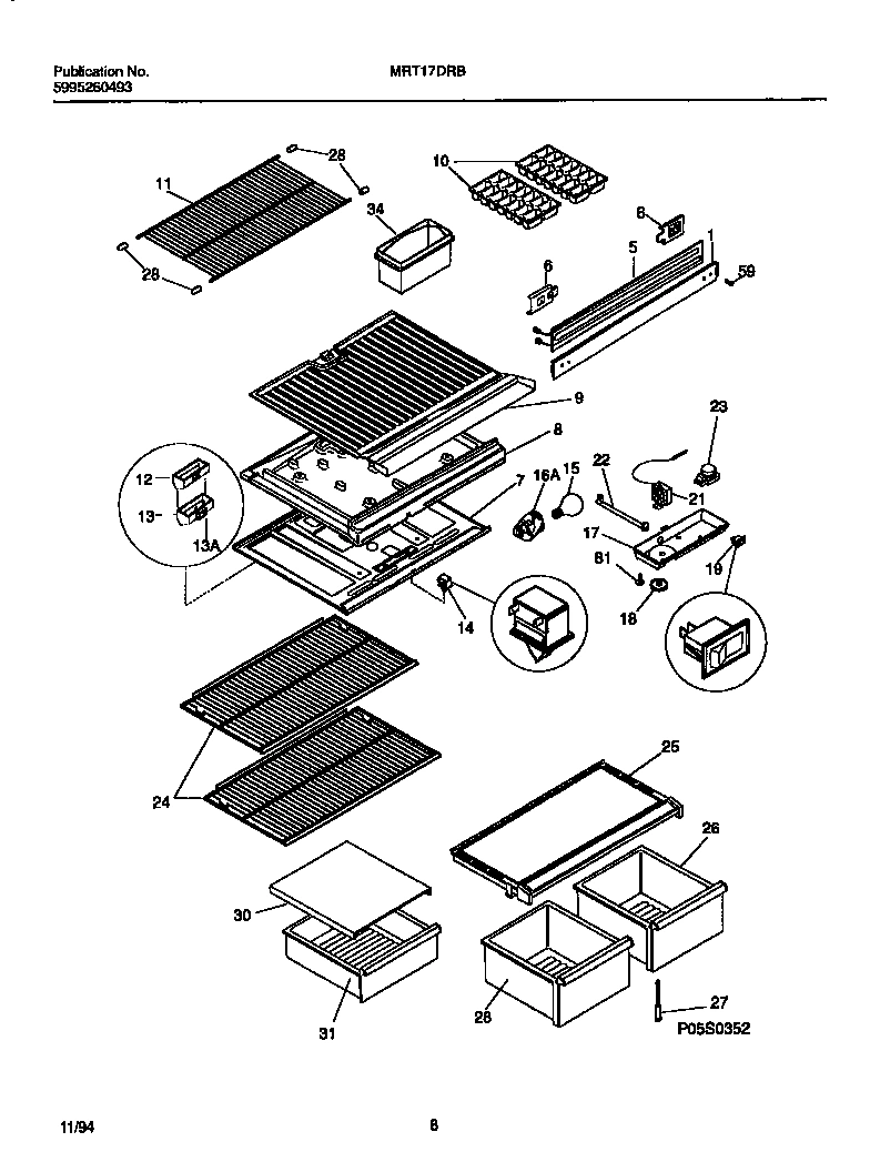 05 - SHELVES, CONTROLS, DIVIDER, MULLION