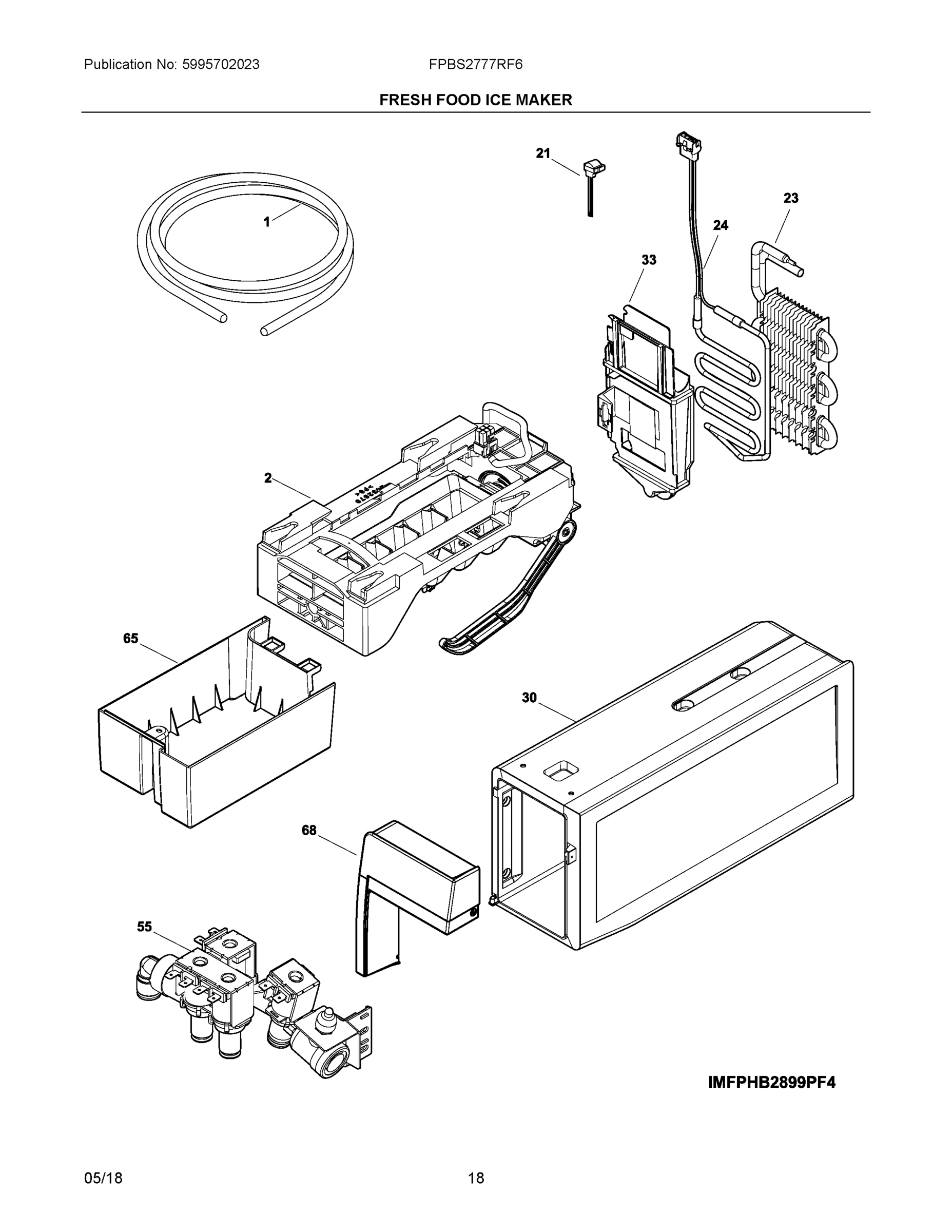 09 - FRESH FOOD ICE MAKER