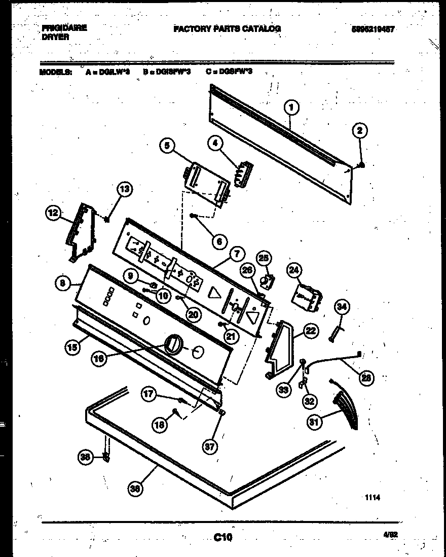 04 - CONSOLE AND CONTROL PARTS