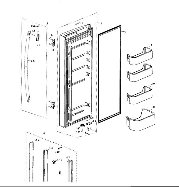 FRIDGE DOOR L