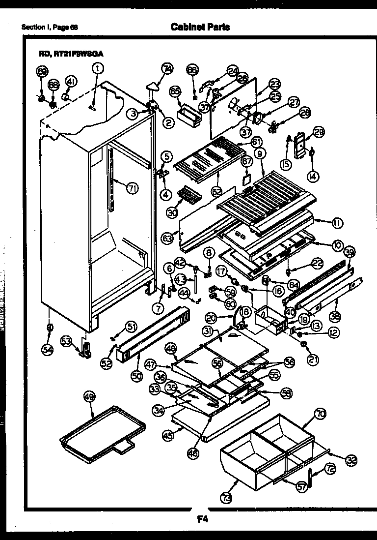 34 - CABINET PARTS