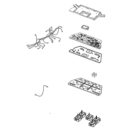 DG94-01470A Samsung Assembly Control Panel