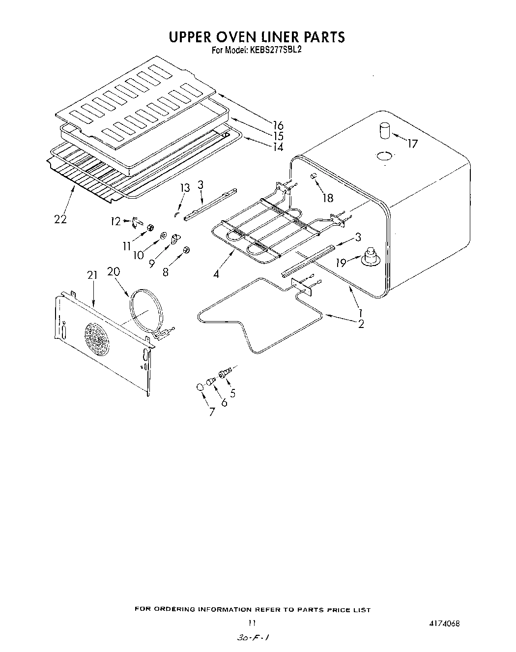 09 - UPPER OVEN LINER