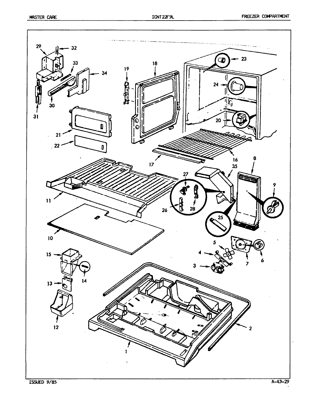 01 - FREEZER COMPARTMENT