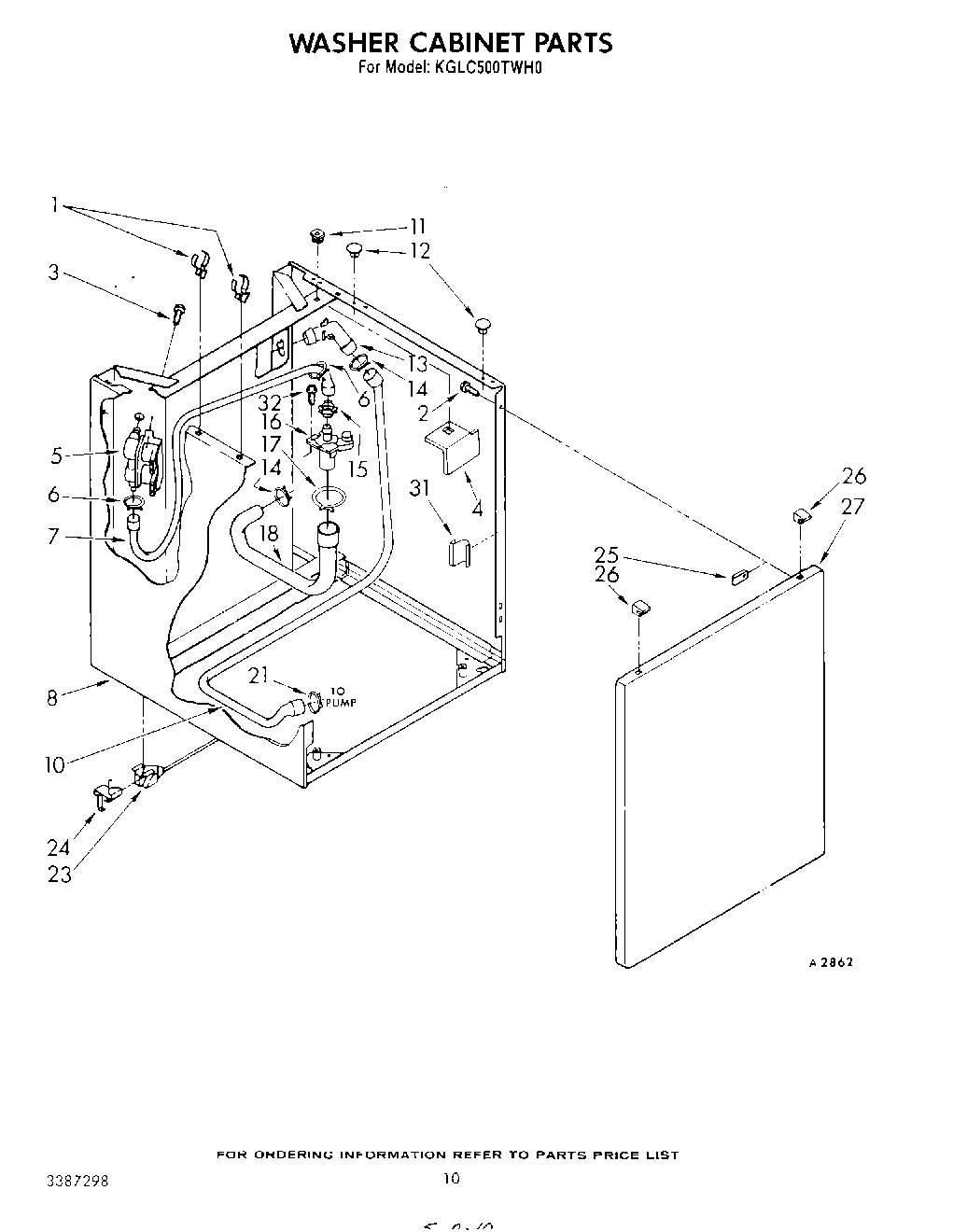 08 - WASHER CABINET