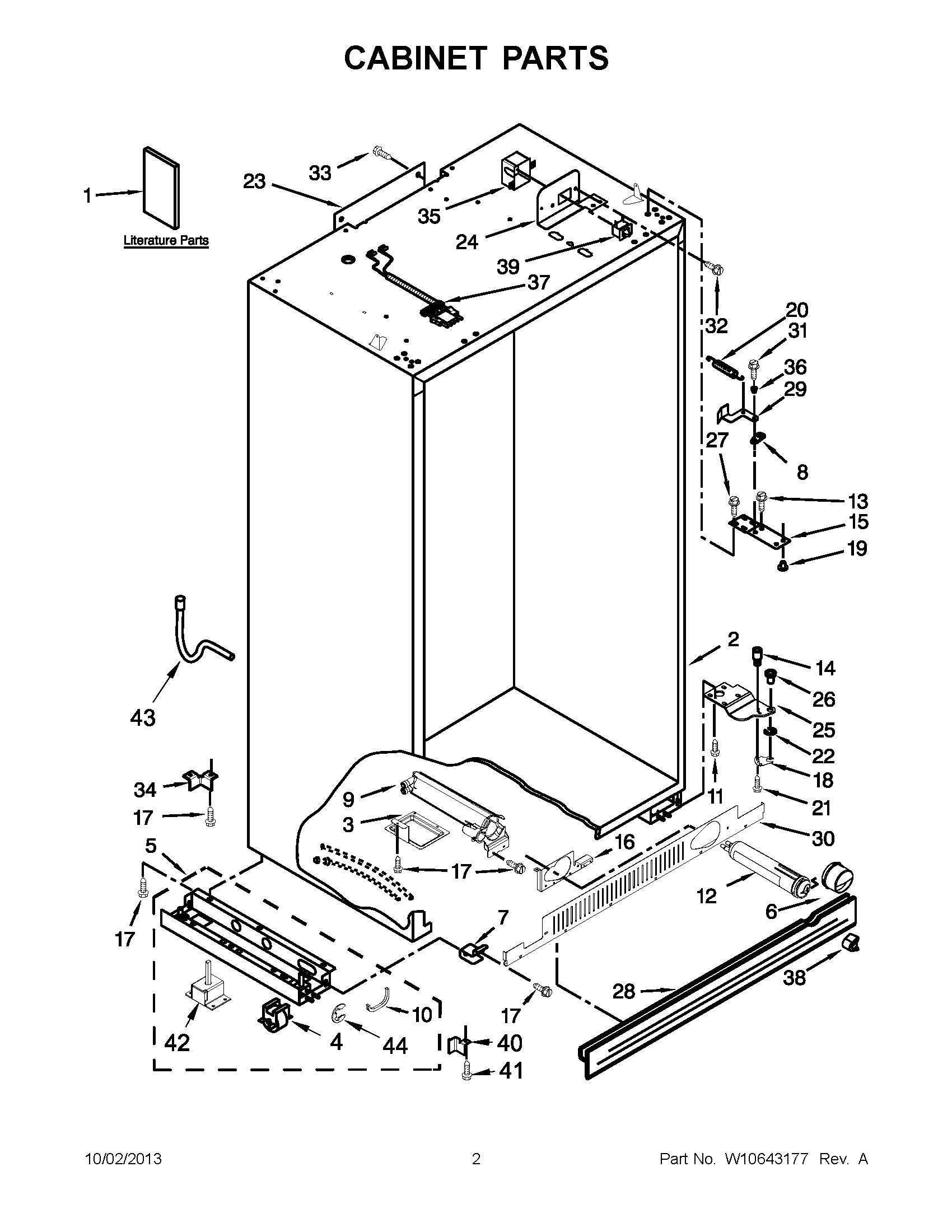 02 - CABINET PARTS