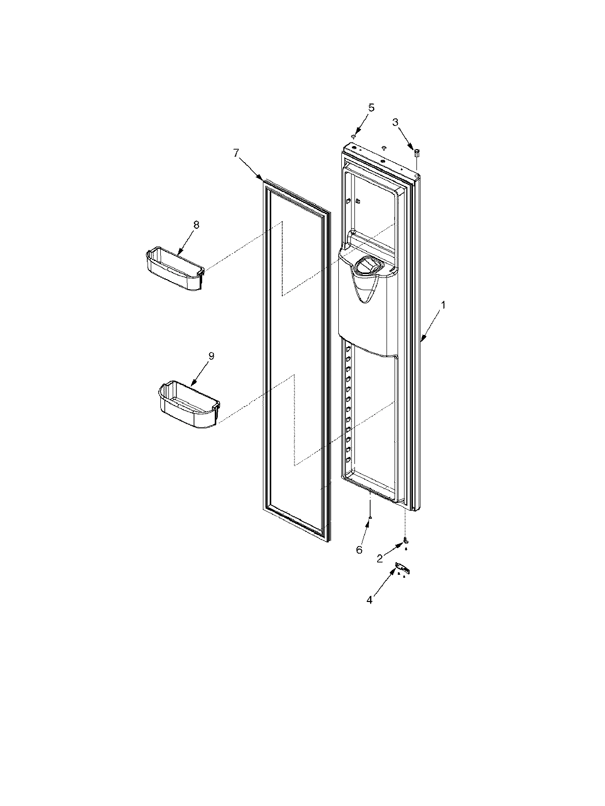 07 - FREEZER DOOR
