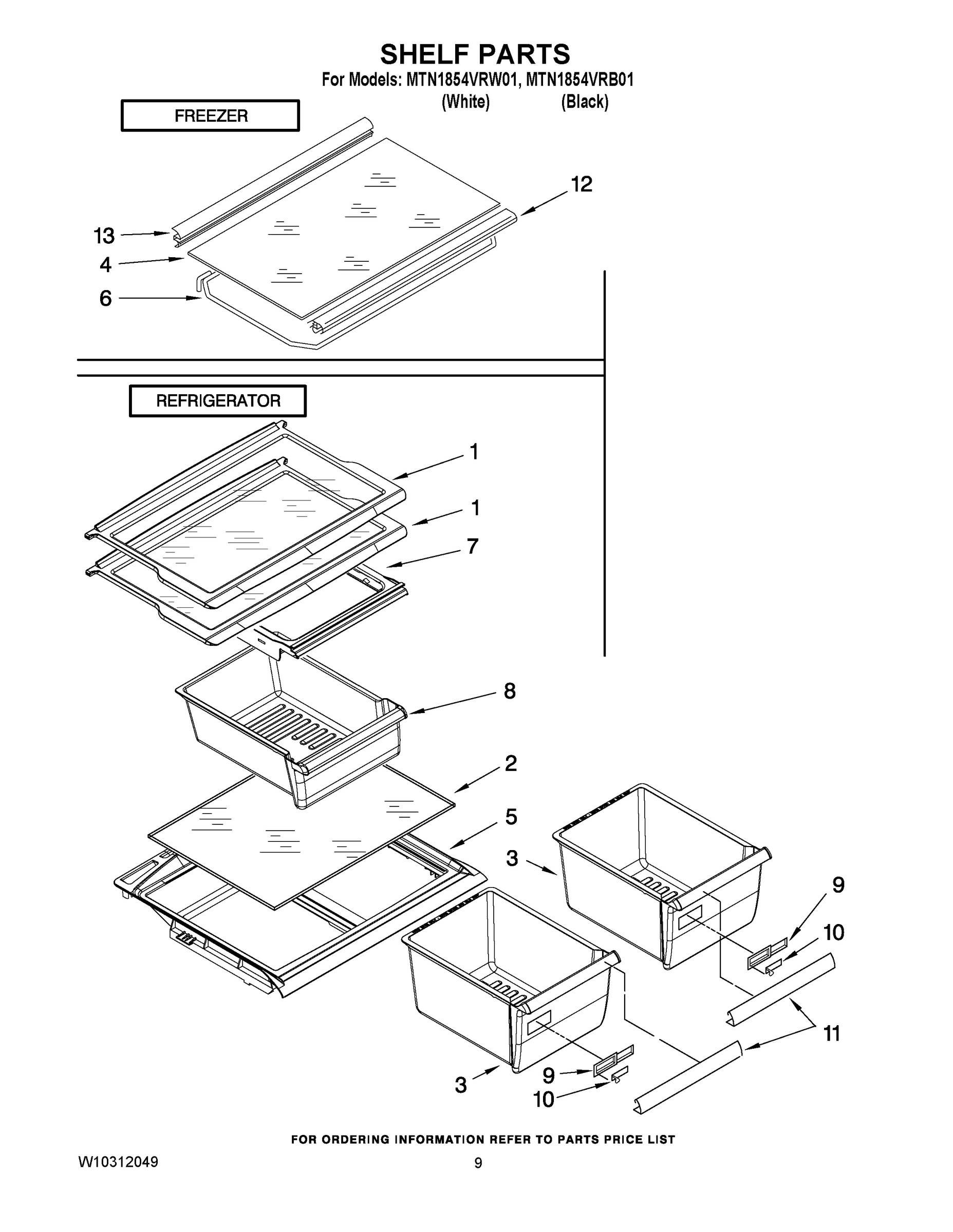 05 - SHELF PARTS