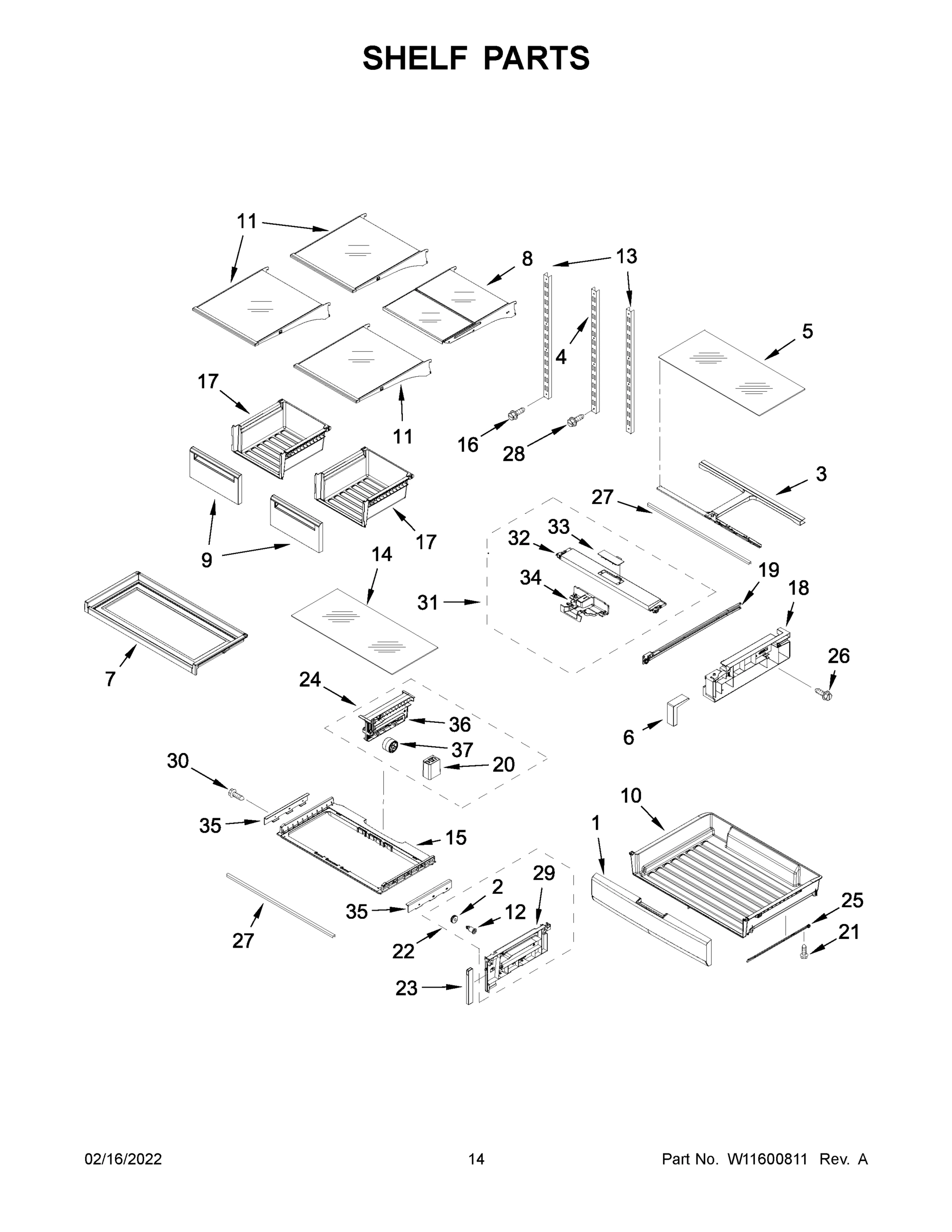 08 - SHELF PARTS