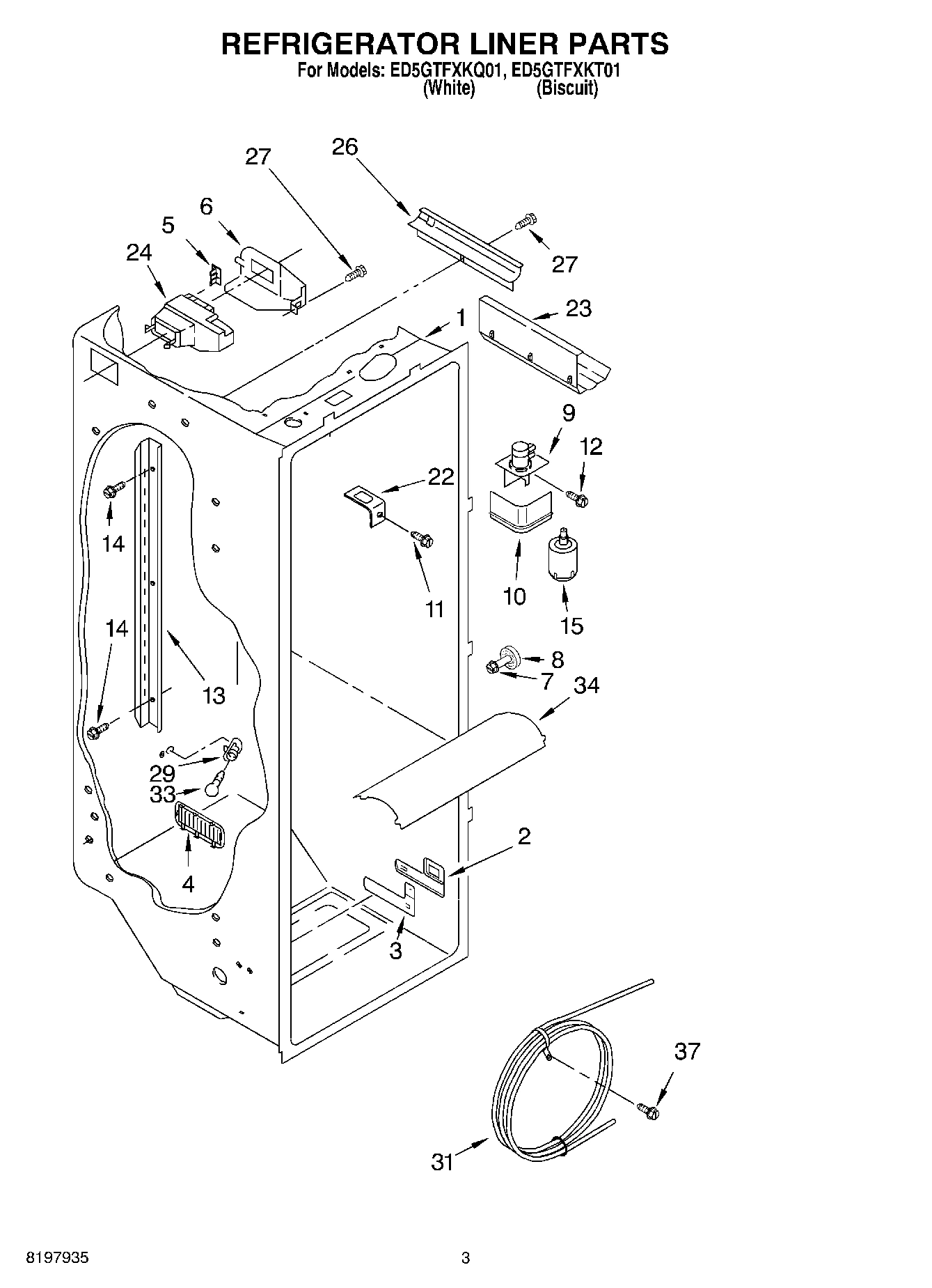 02 - REFRIGERATOR LINER