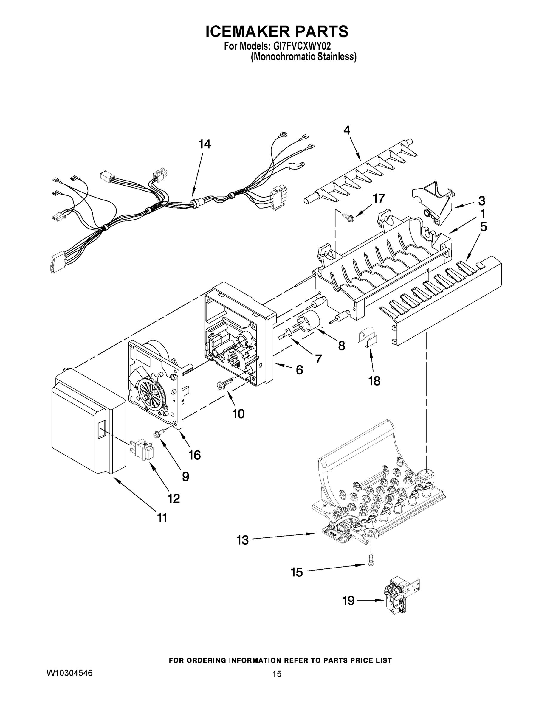 08 - ICEMAKER PARTS