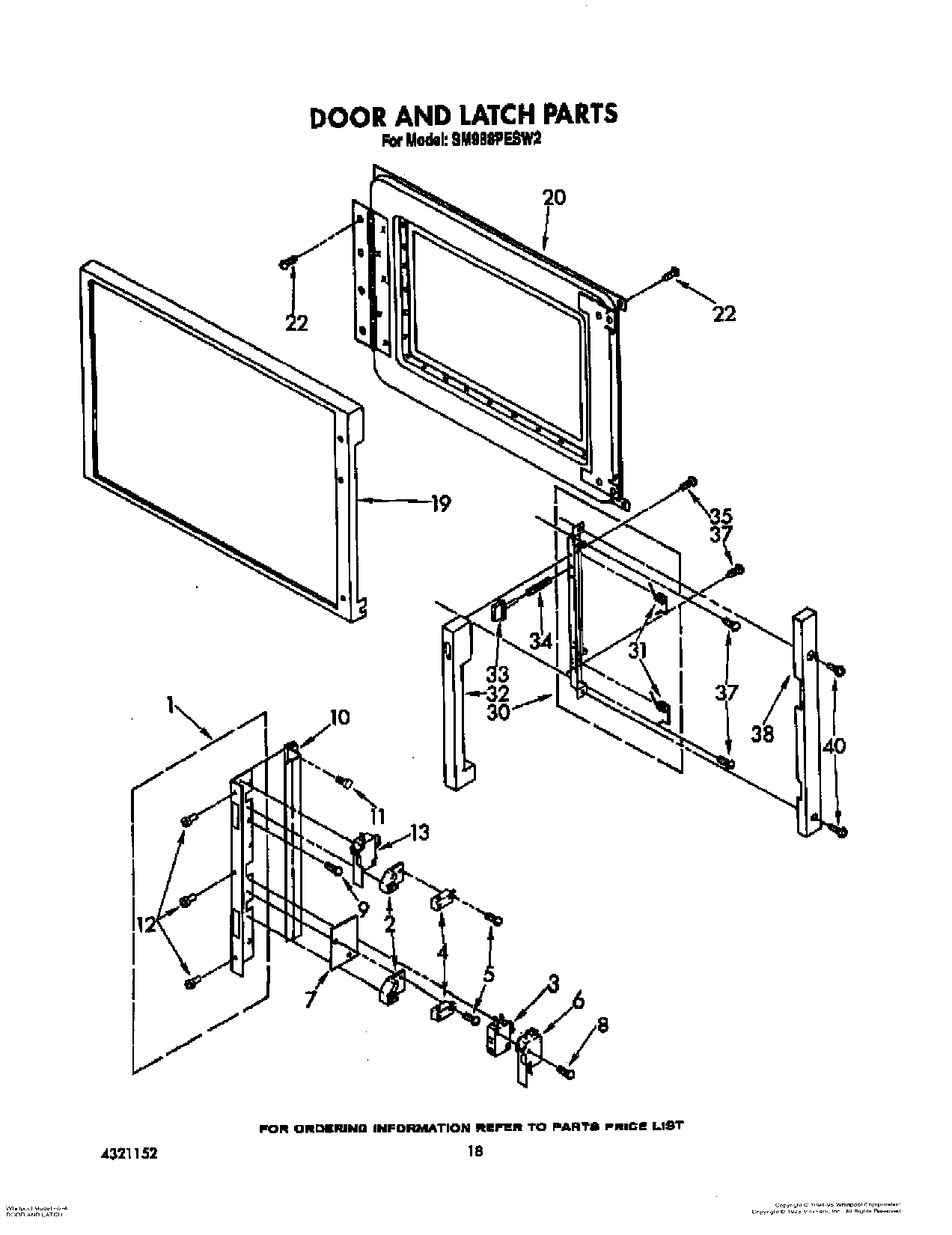 12 - DOOR AND LATCH