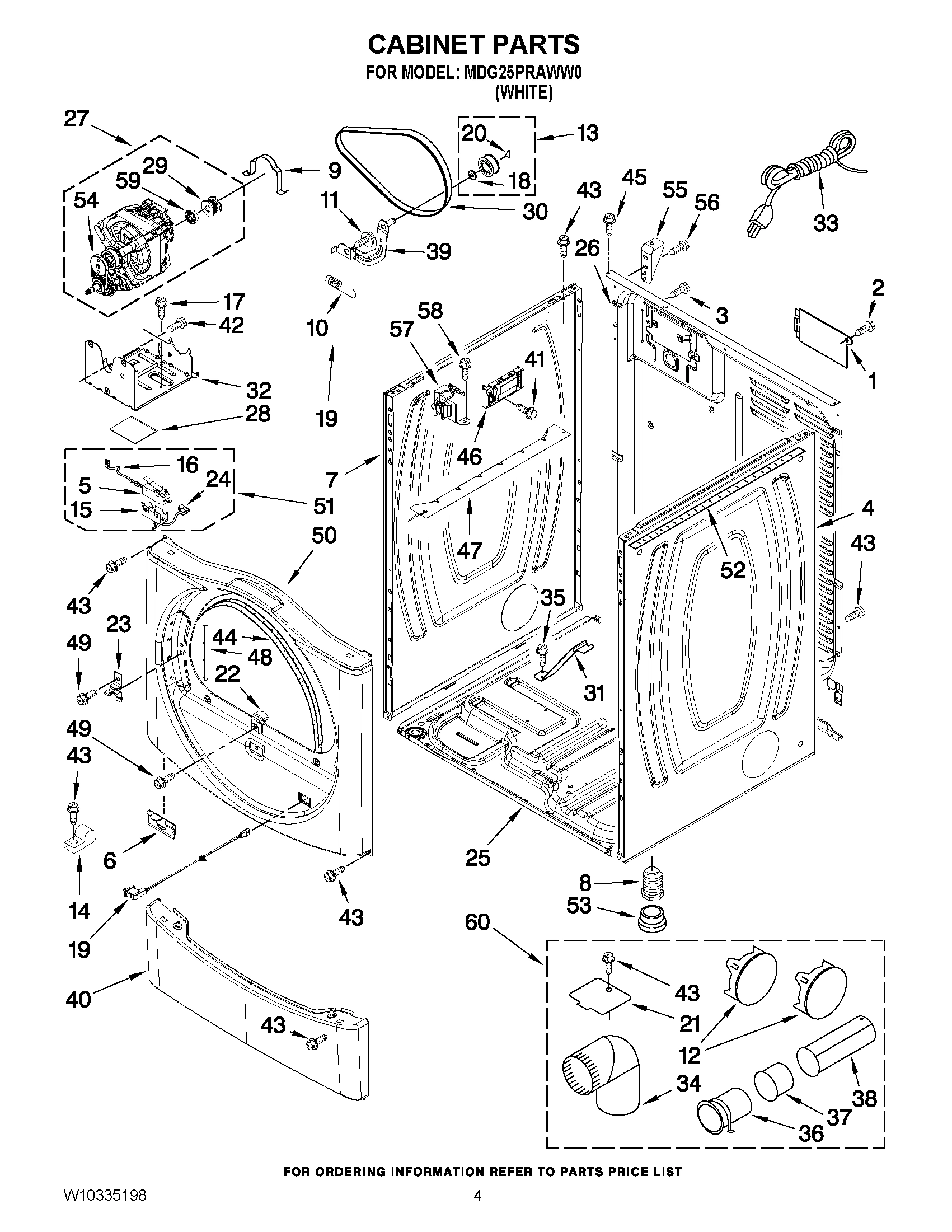 02 - CABINET PARTS