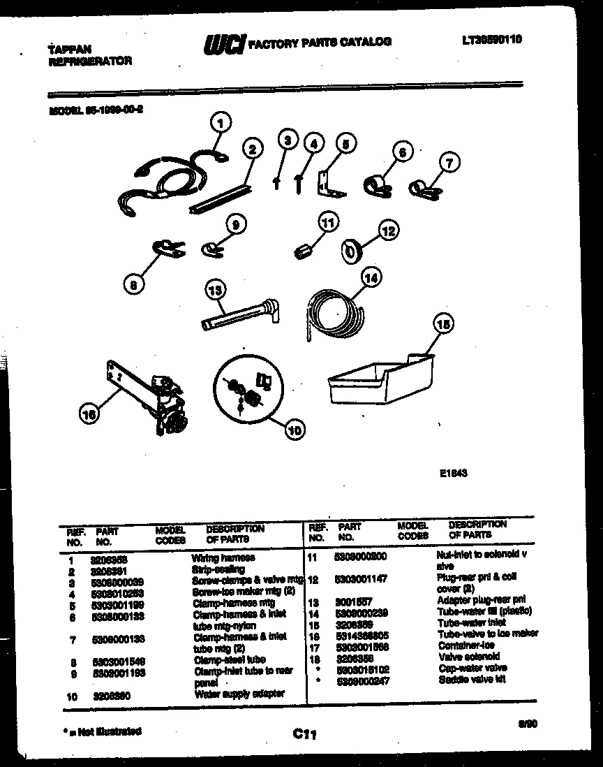 06 - ICE MAKER INSTALLATION PARTS