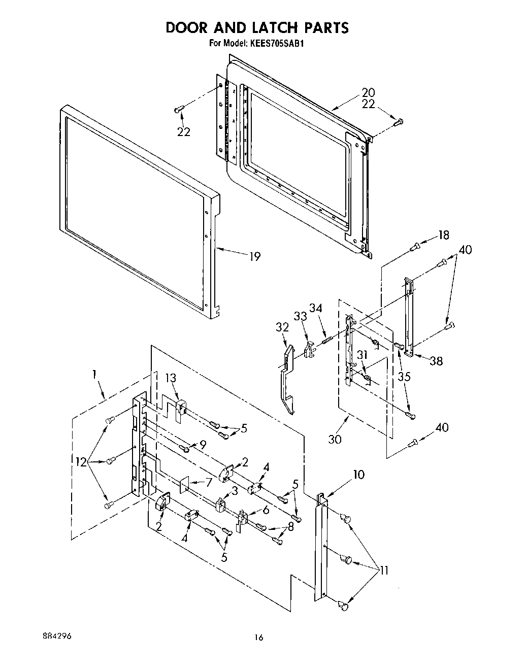 09 - DOOR AND LATCH