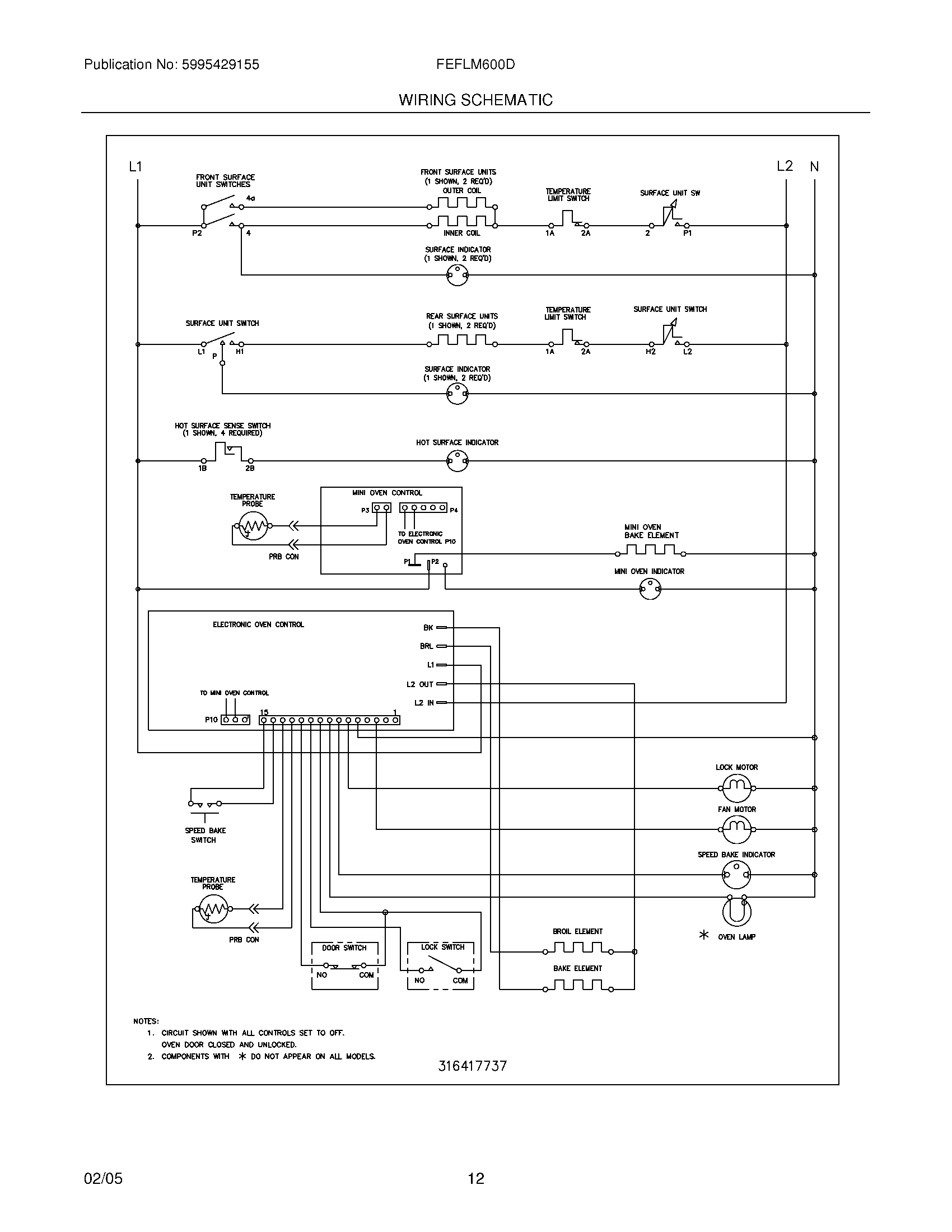 10 - WIRING SCHEMATIC