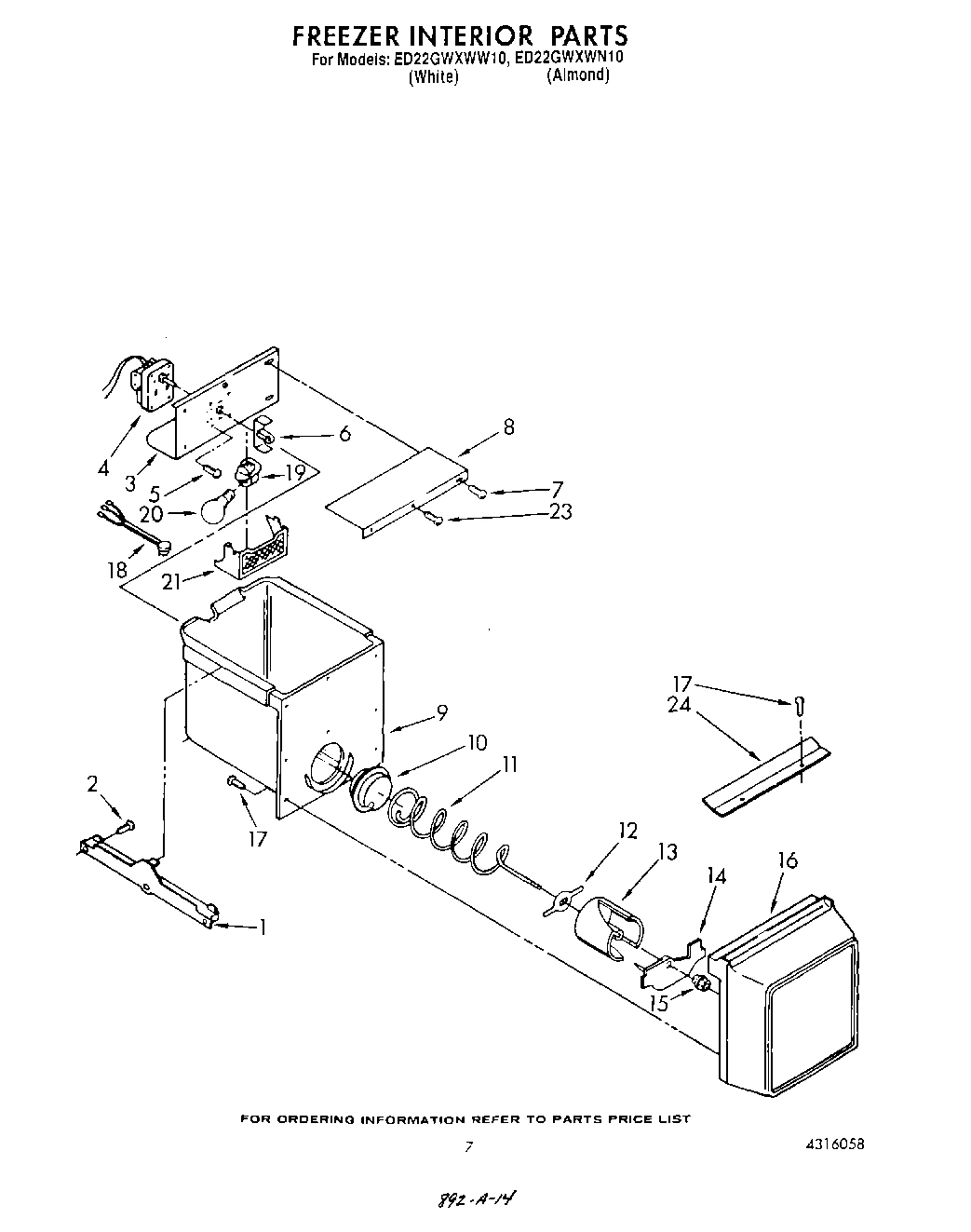 06 - FREEZER INTERIOR