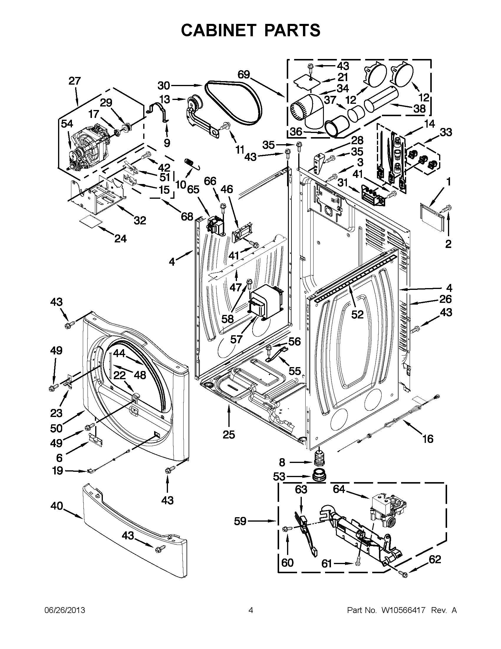 02 - CABINET PARTS
