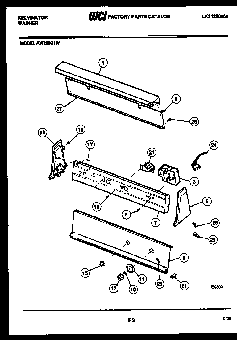 05 - CONSOLE AND CONTROL PARTS