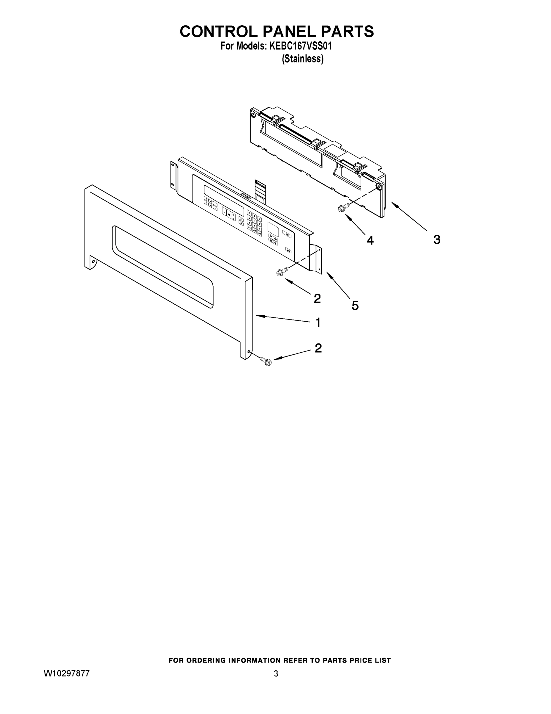 02 - CONTROL PANEL PARTS