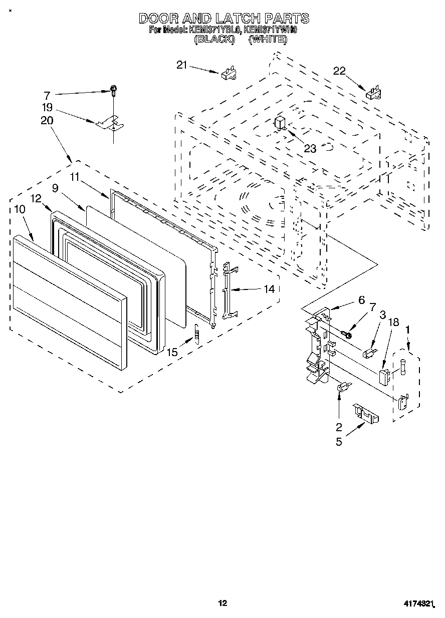 10 - DOOR AND LATCH