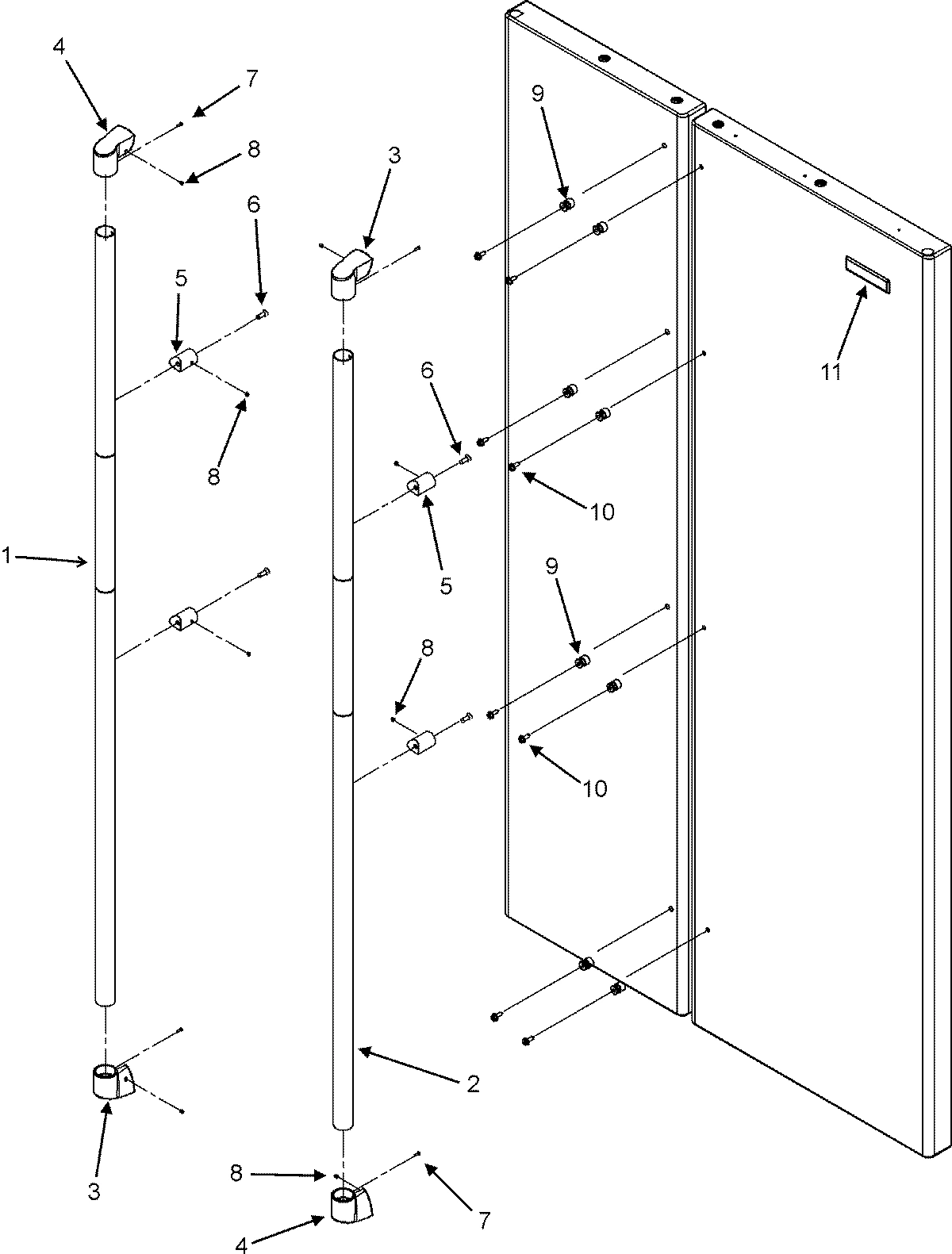 10 - HANDLES (JCB2285KEP)