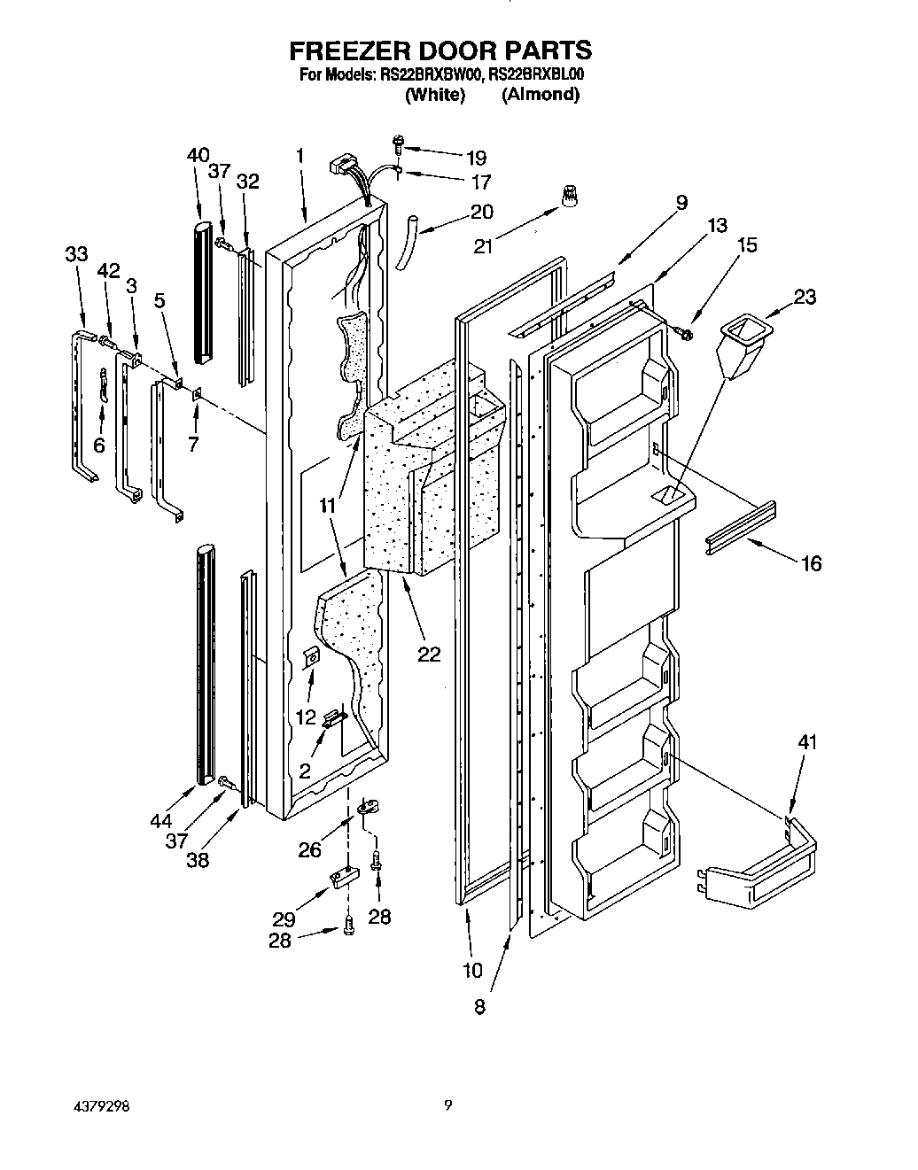 07 - FREEZER DOOR