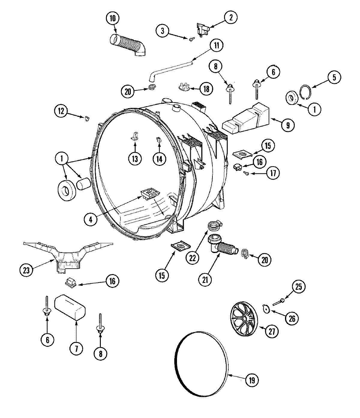 07 - OUTER TUB