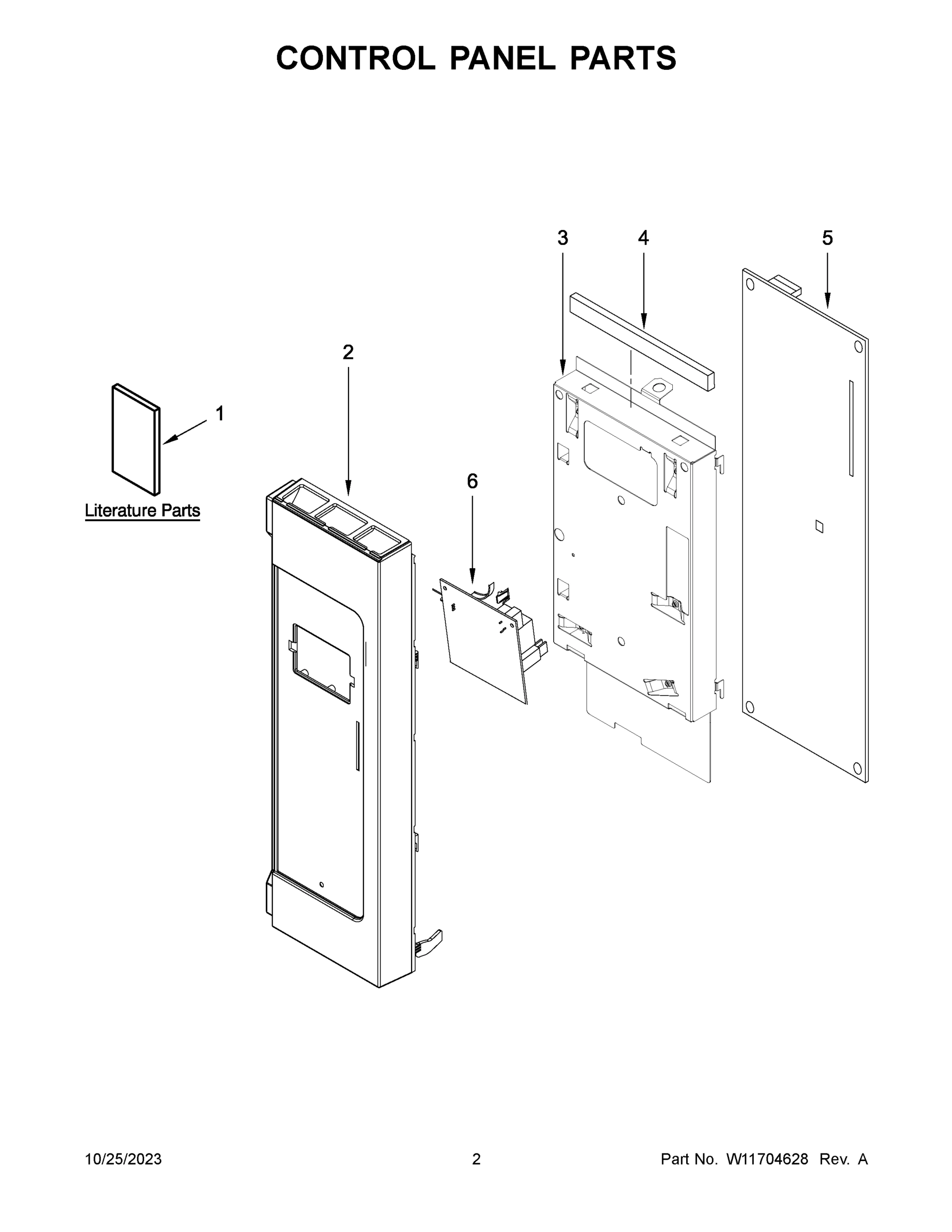 02 - CONTROL PANEL PARTS