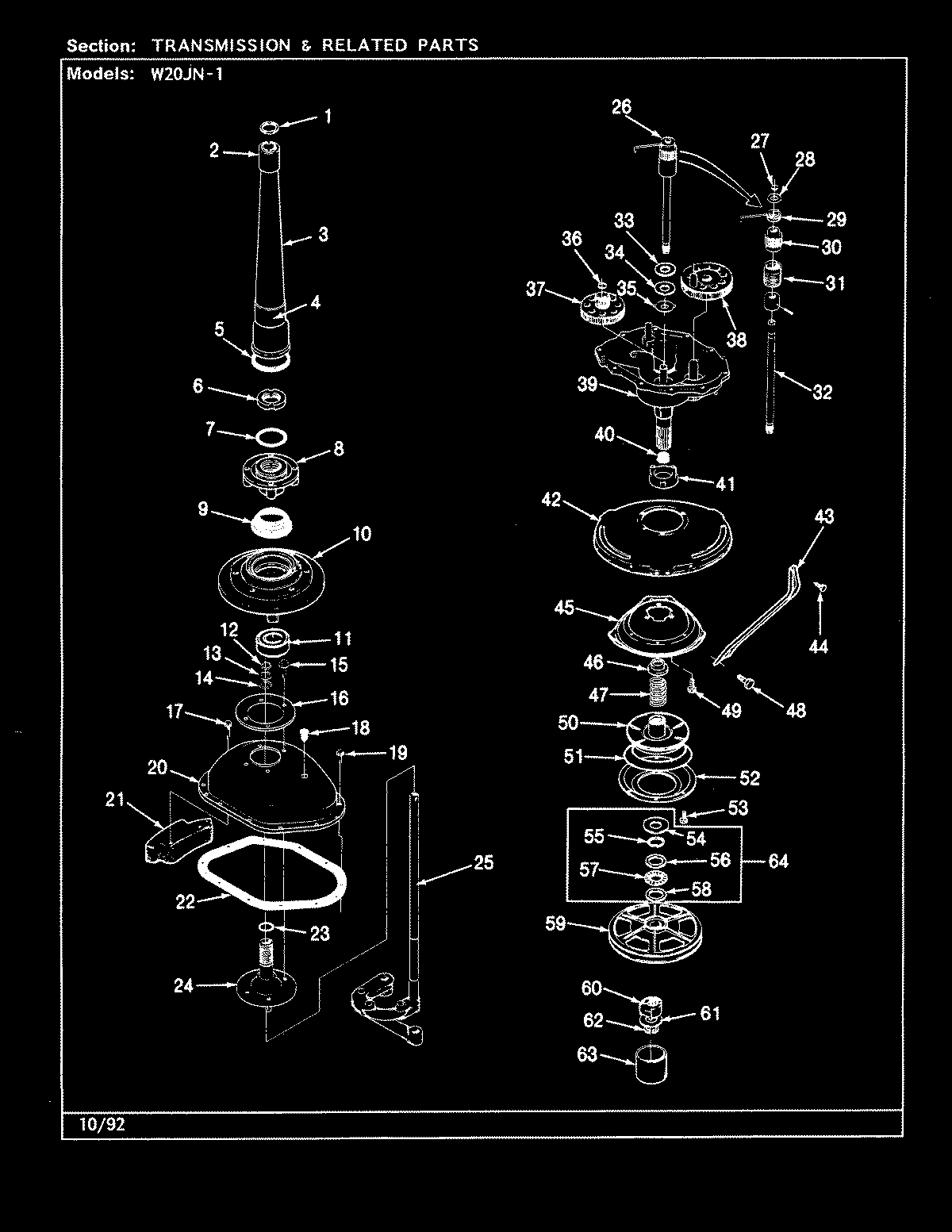 11 - TRANSMISSION & RELATED PARTS (REV. G-L)