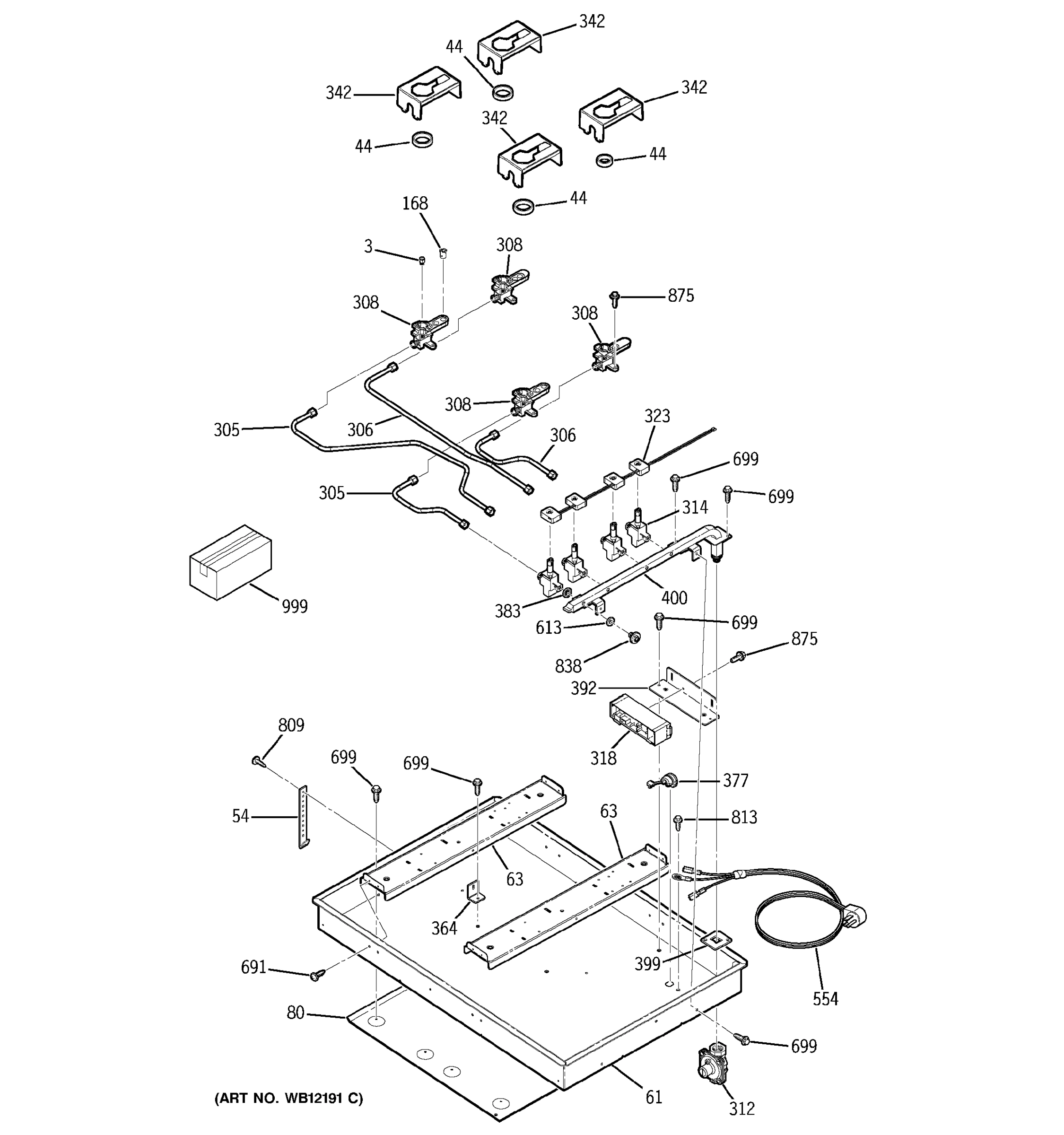 GAS & BURNER PARTS