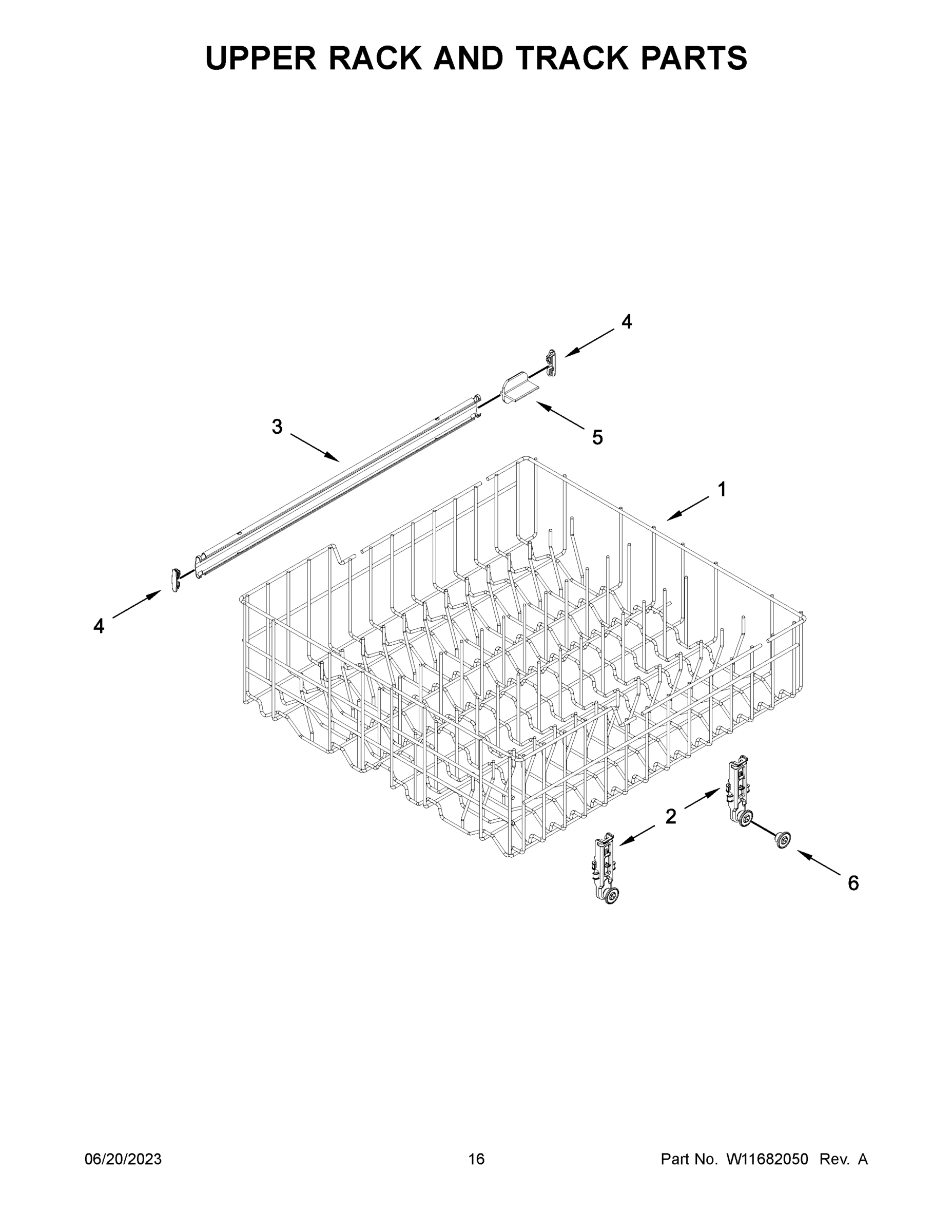 09 - UPPER RACK AND TRACK PARTS