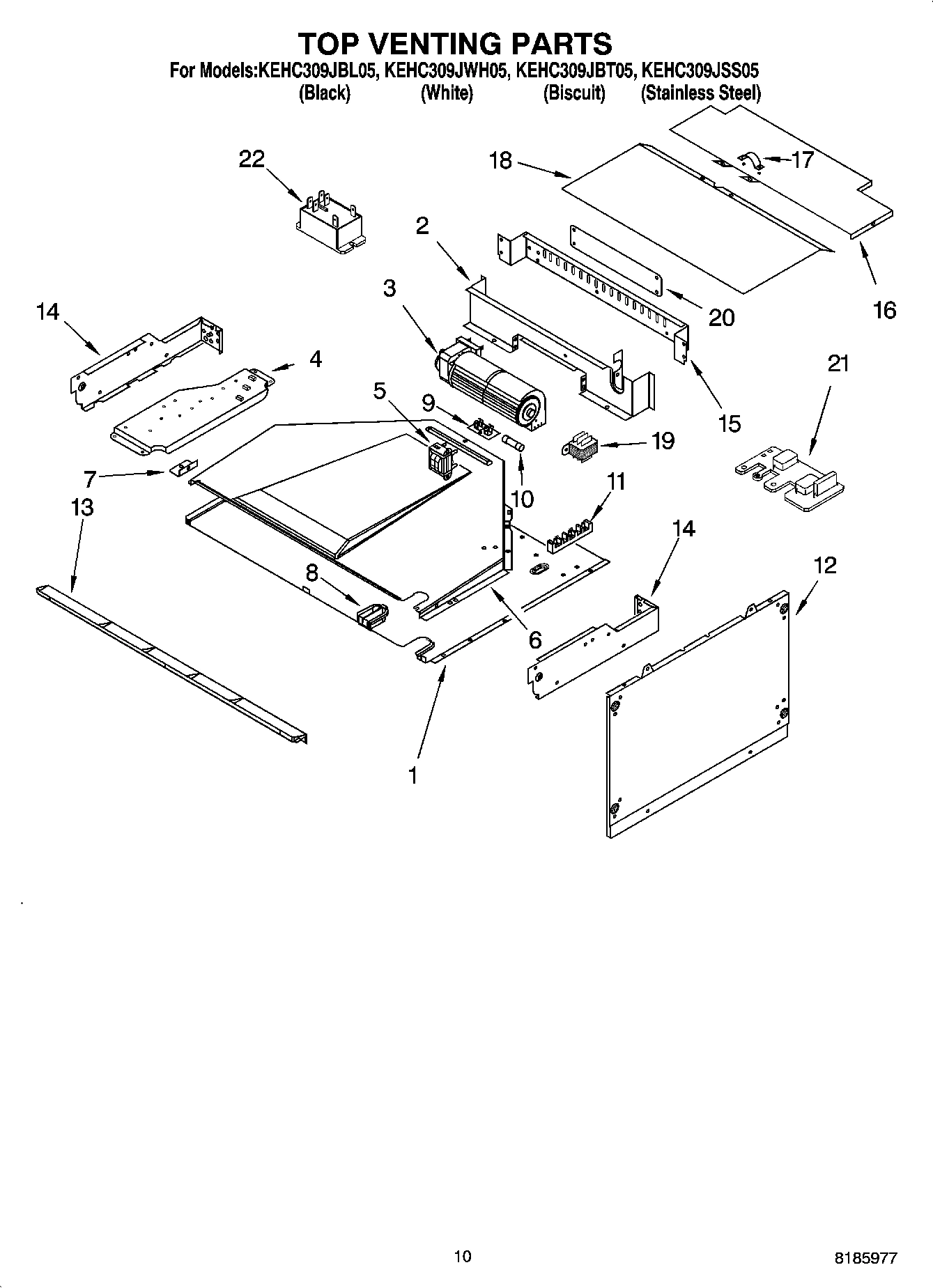 08 - TOP VENTING PARTS