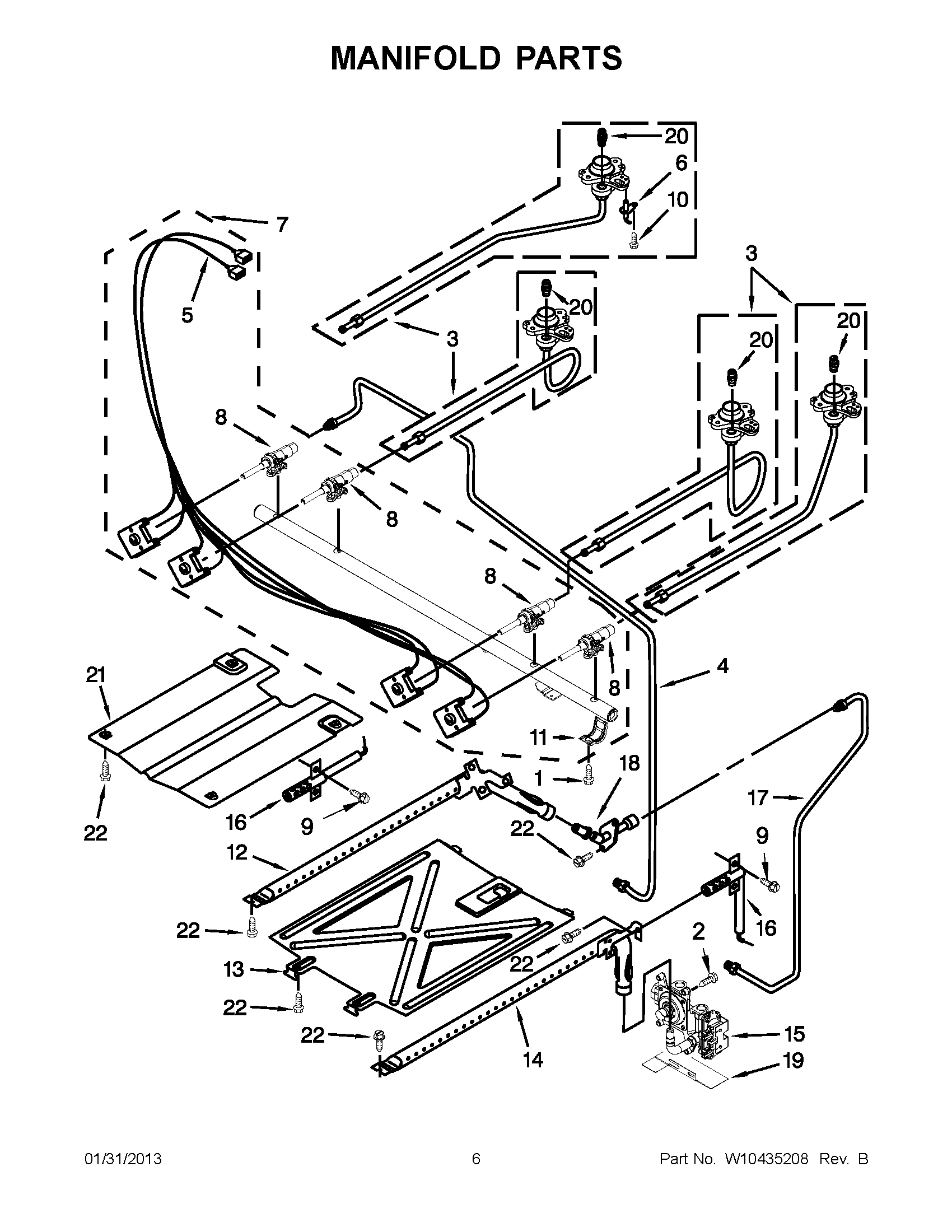 03 - MANIFOLD PARTS