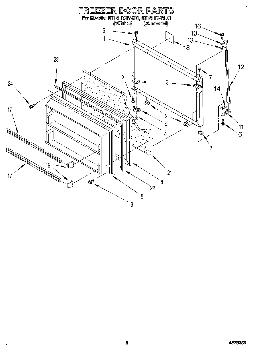 05 - FREEZER DOOR