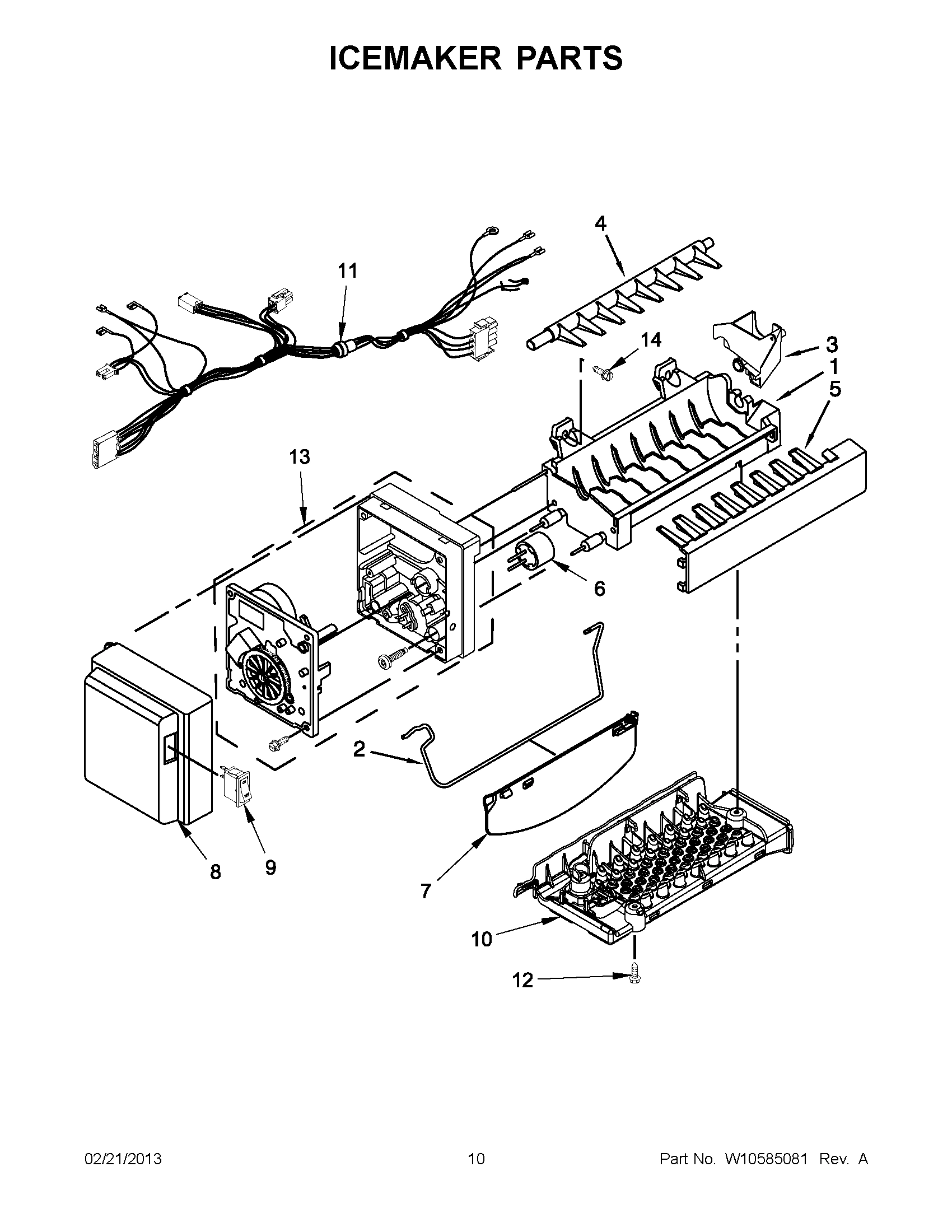 05 - ICEMAKER PARTS