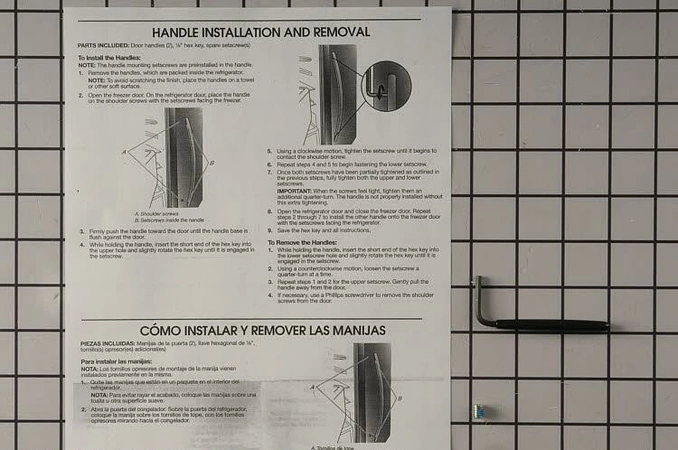 WPW10300794 Whirlpool Refrigerator Hardware P