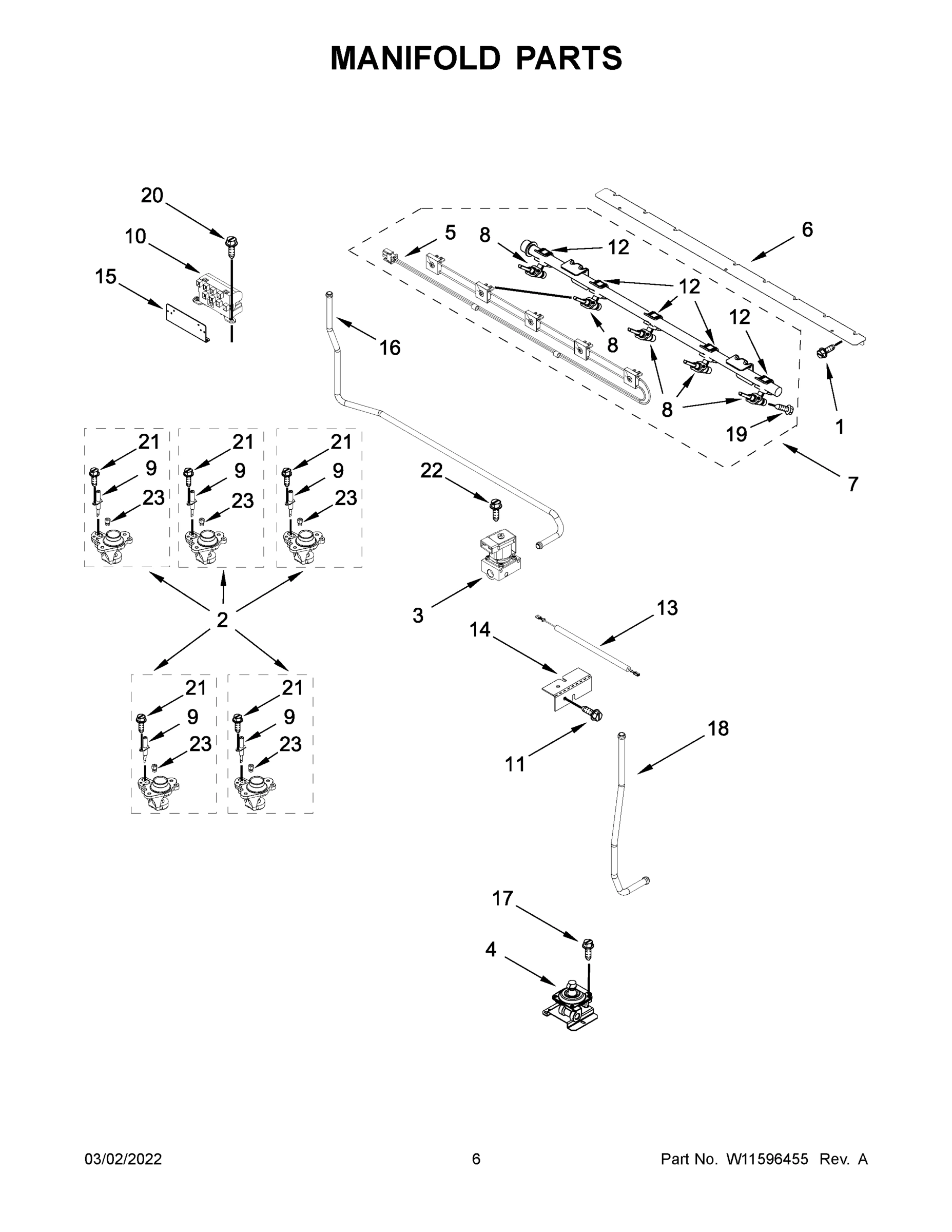 04 - MANIFOLD PARTS