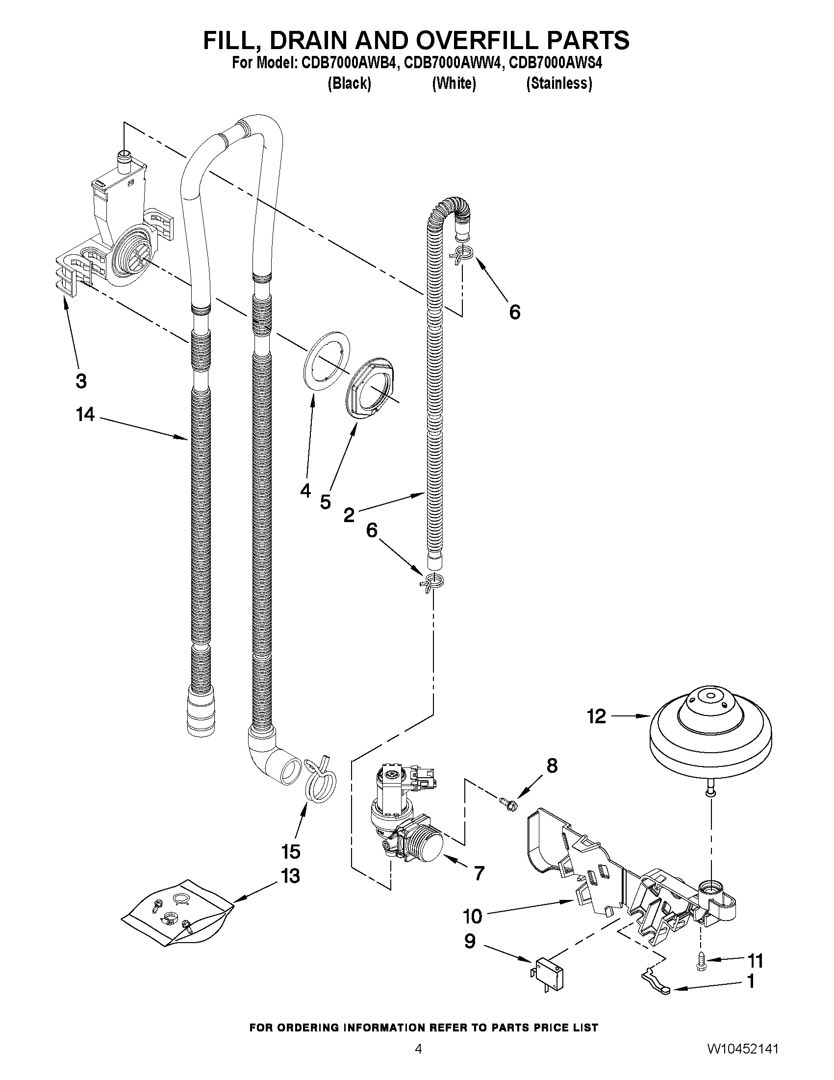 04 - FILL, DRAIN AND OVERFILL PARTS