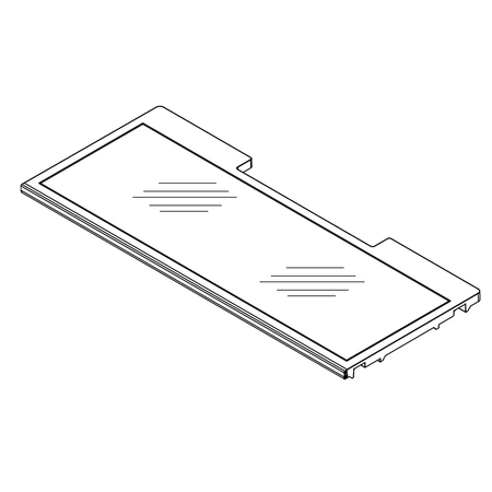 W11251739 Whirlpool Refrigerator Glass Shelf