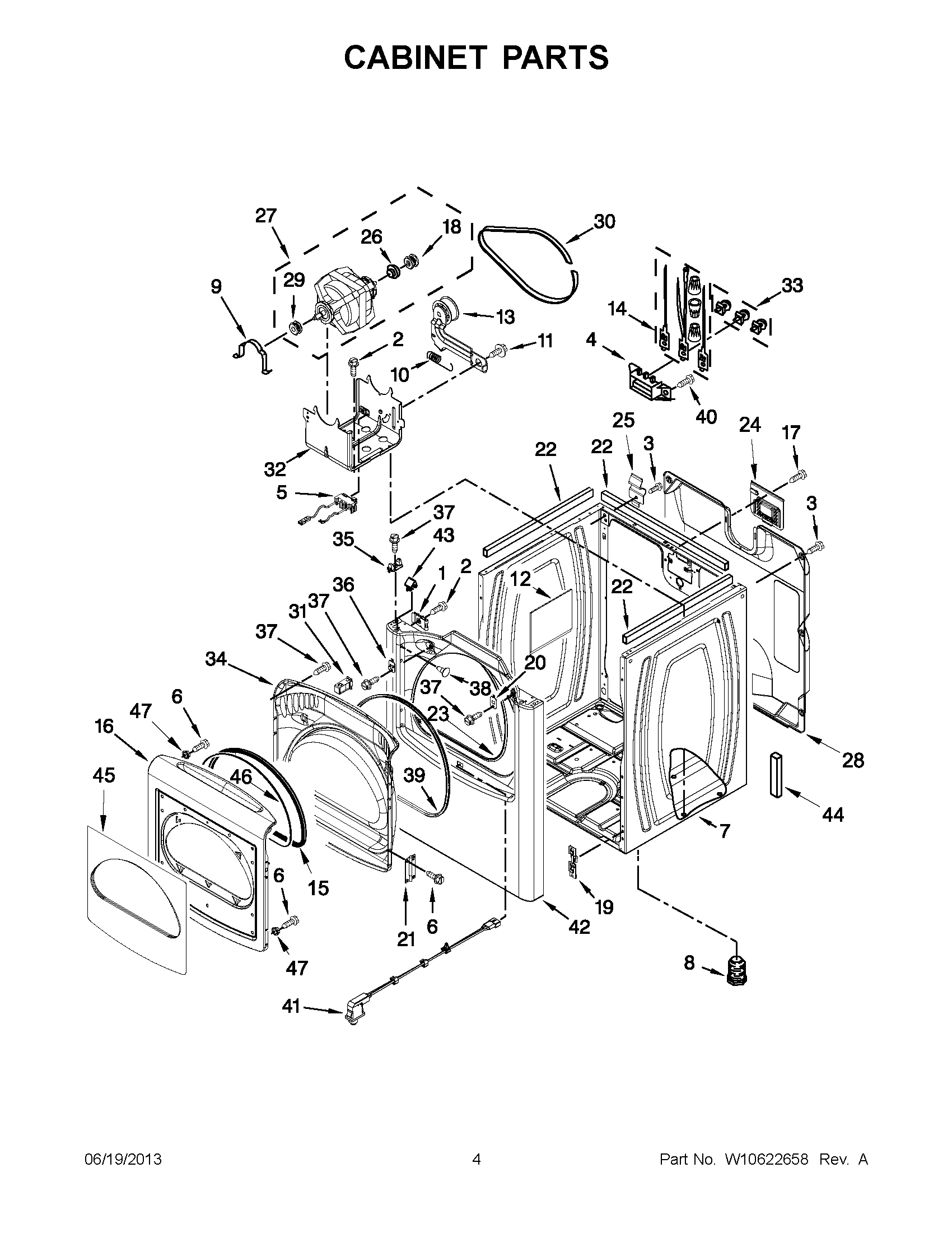 02 - CABINET PARTS