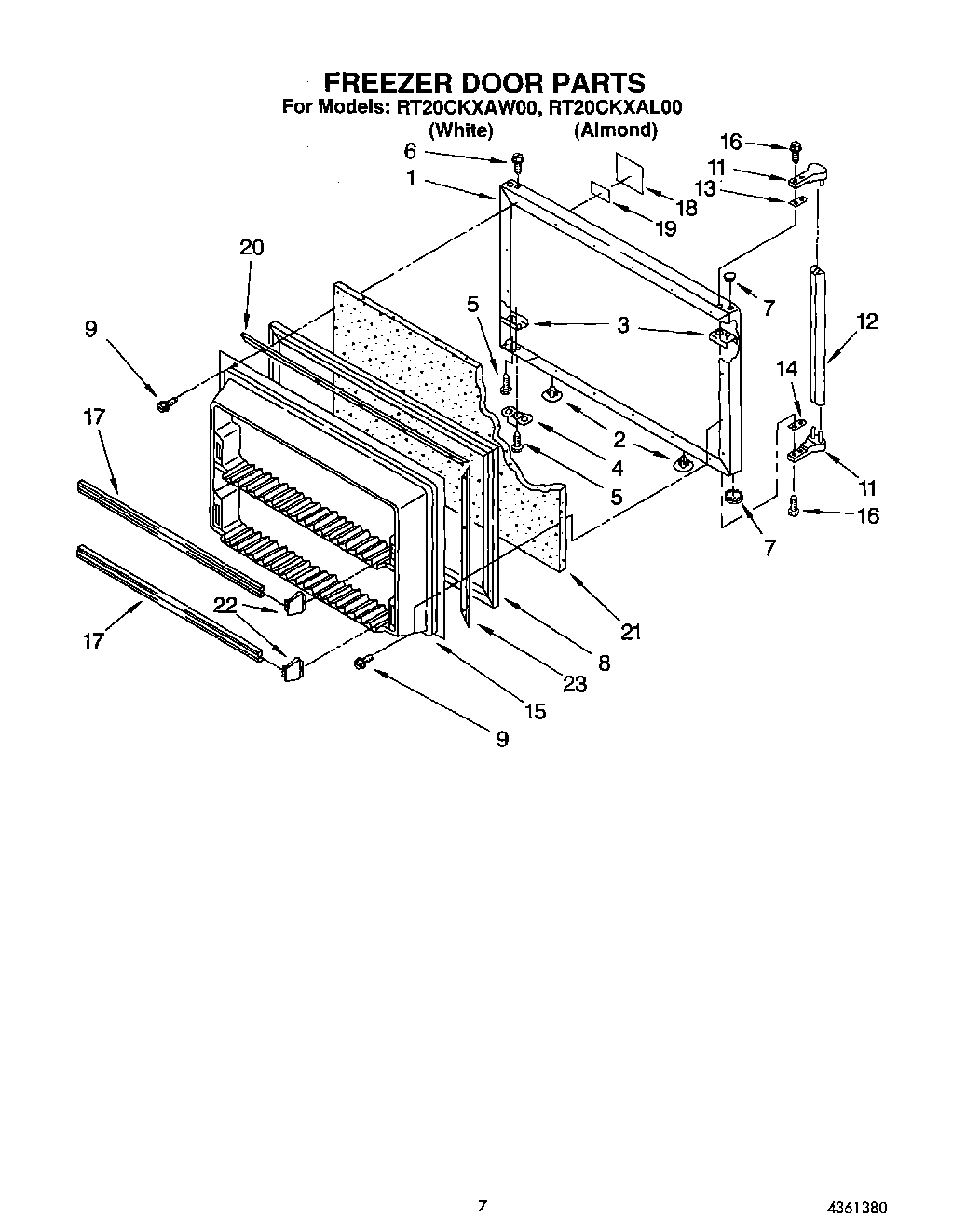 06 - FREEZER DOOR