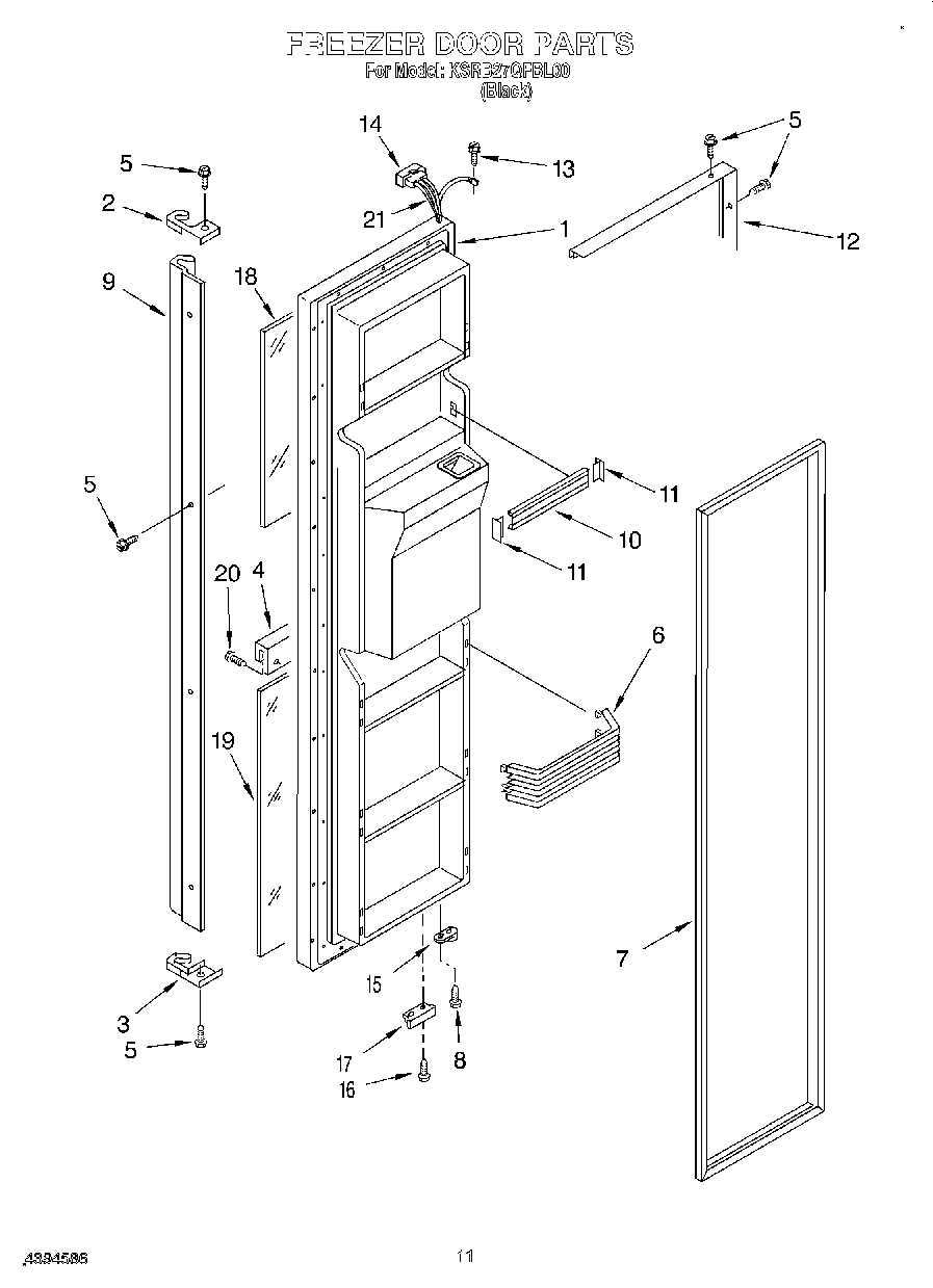 07 - FREEZER DOOR