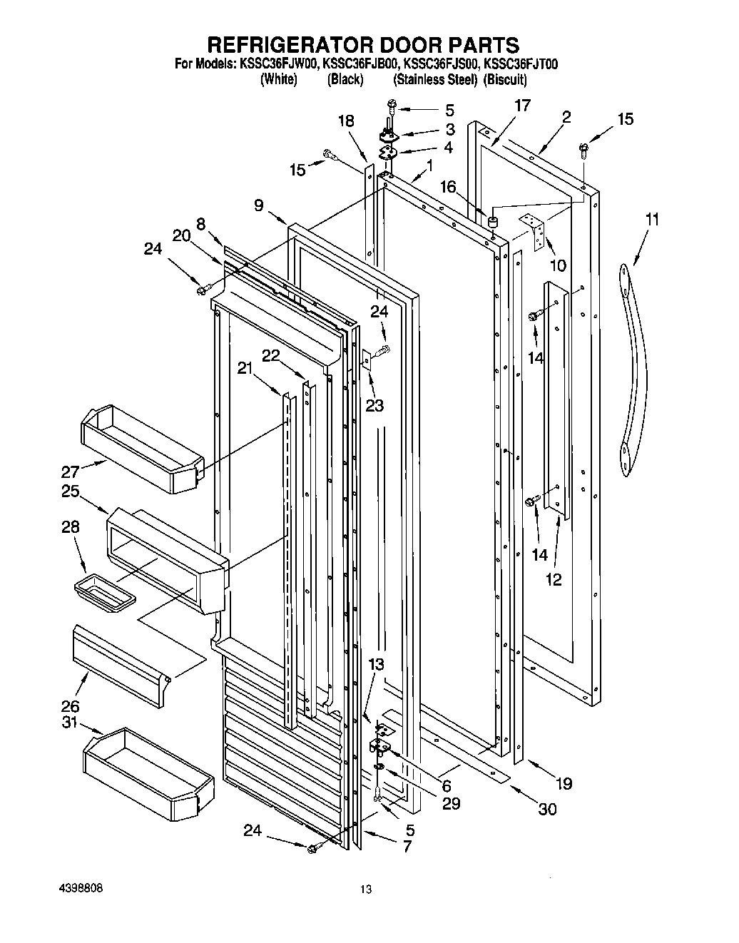 10 - REFRIGERATOR DOOR